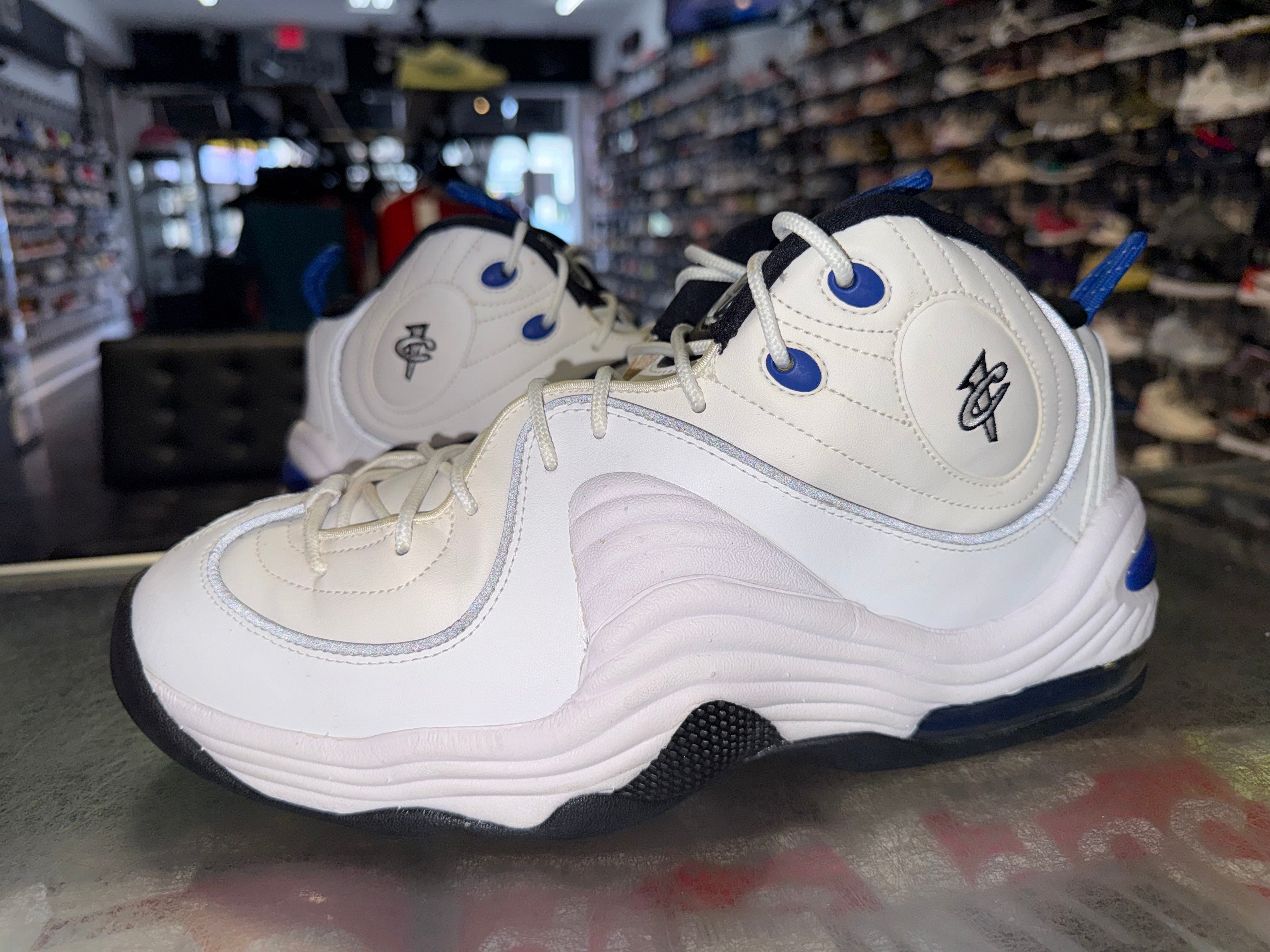 Size 12 Air Penny II "White Royal"