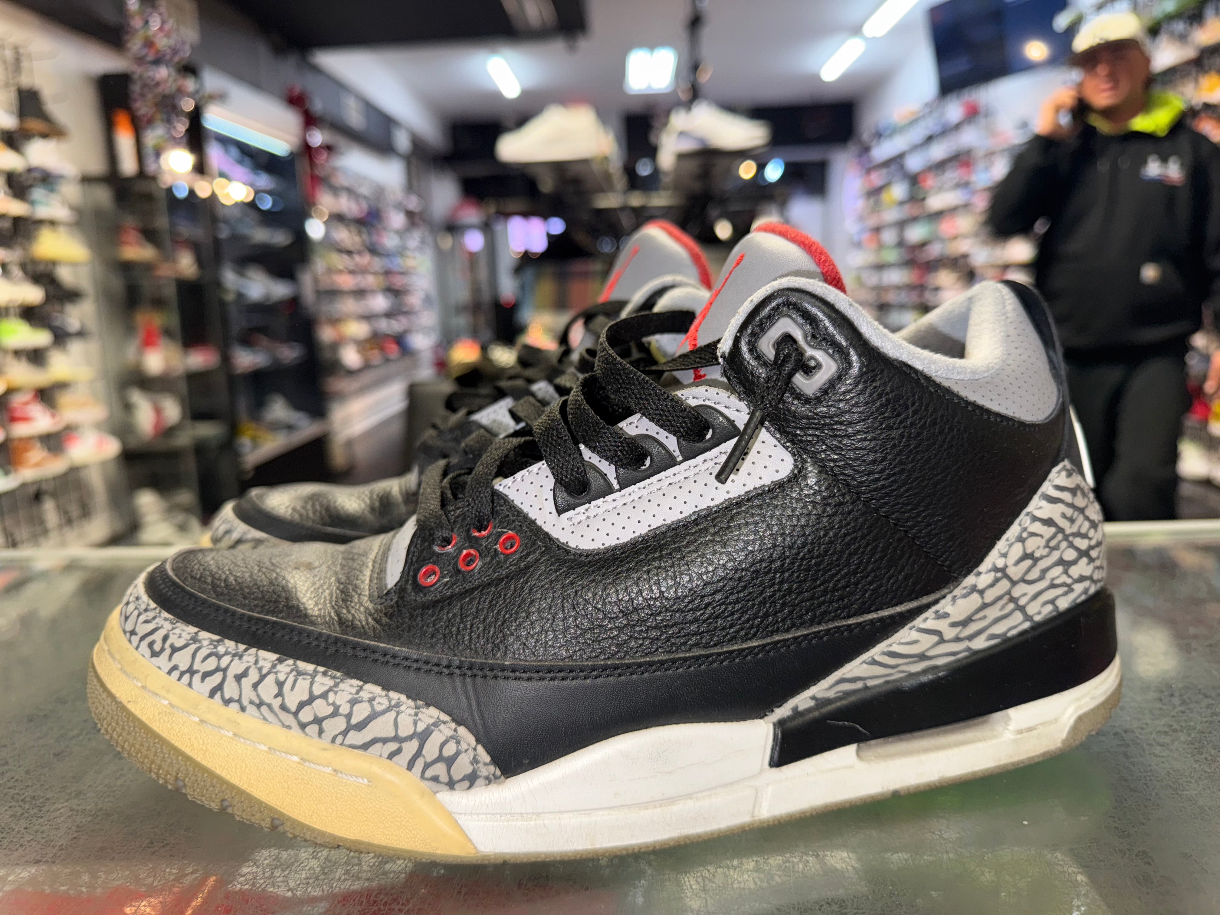 Size 11.5 AJ 3 "Black Cement' 2018 - NB