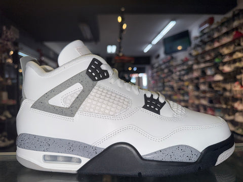 Size 9.5 Air Jordan 4 "White Cement" Brand New