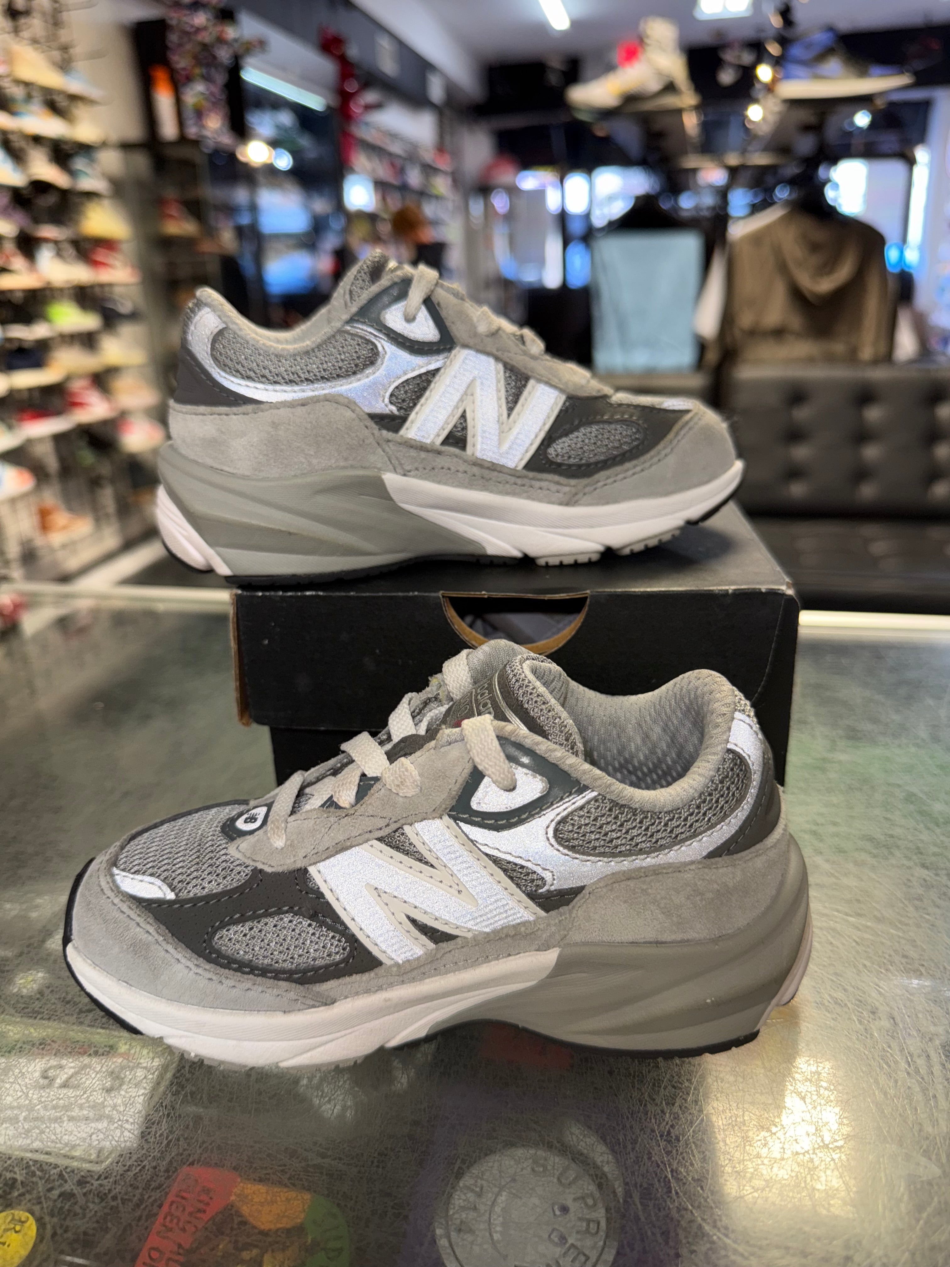 Size 9c New Balance 990v6 “Grey”  (TD)