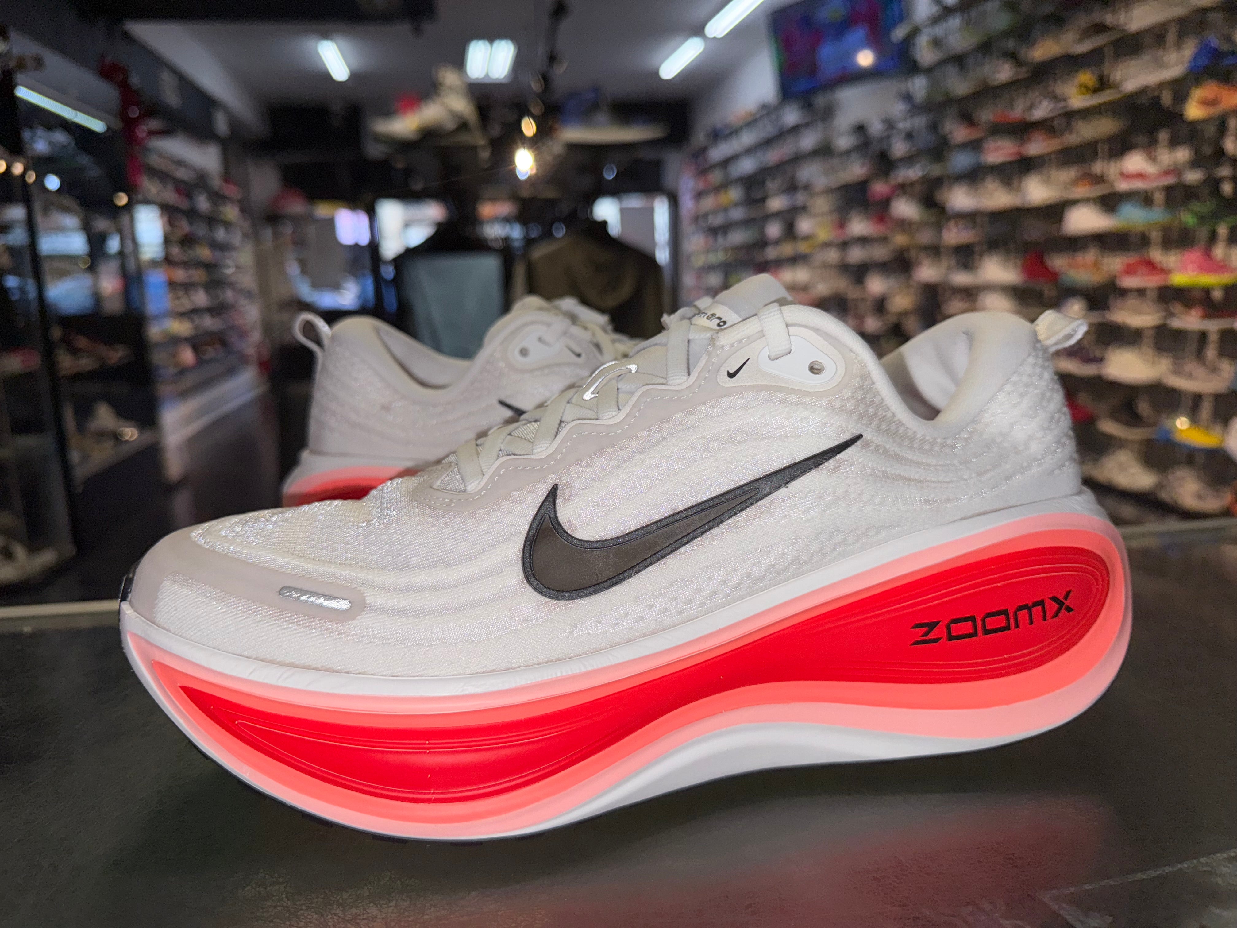 Size 11 Vomero Plus “White Black Crimson”