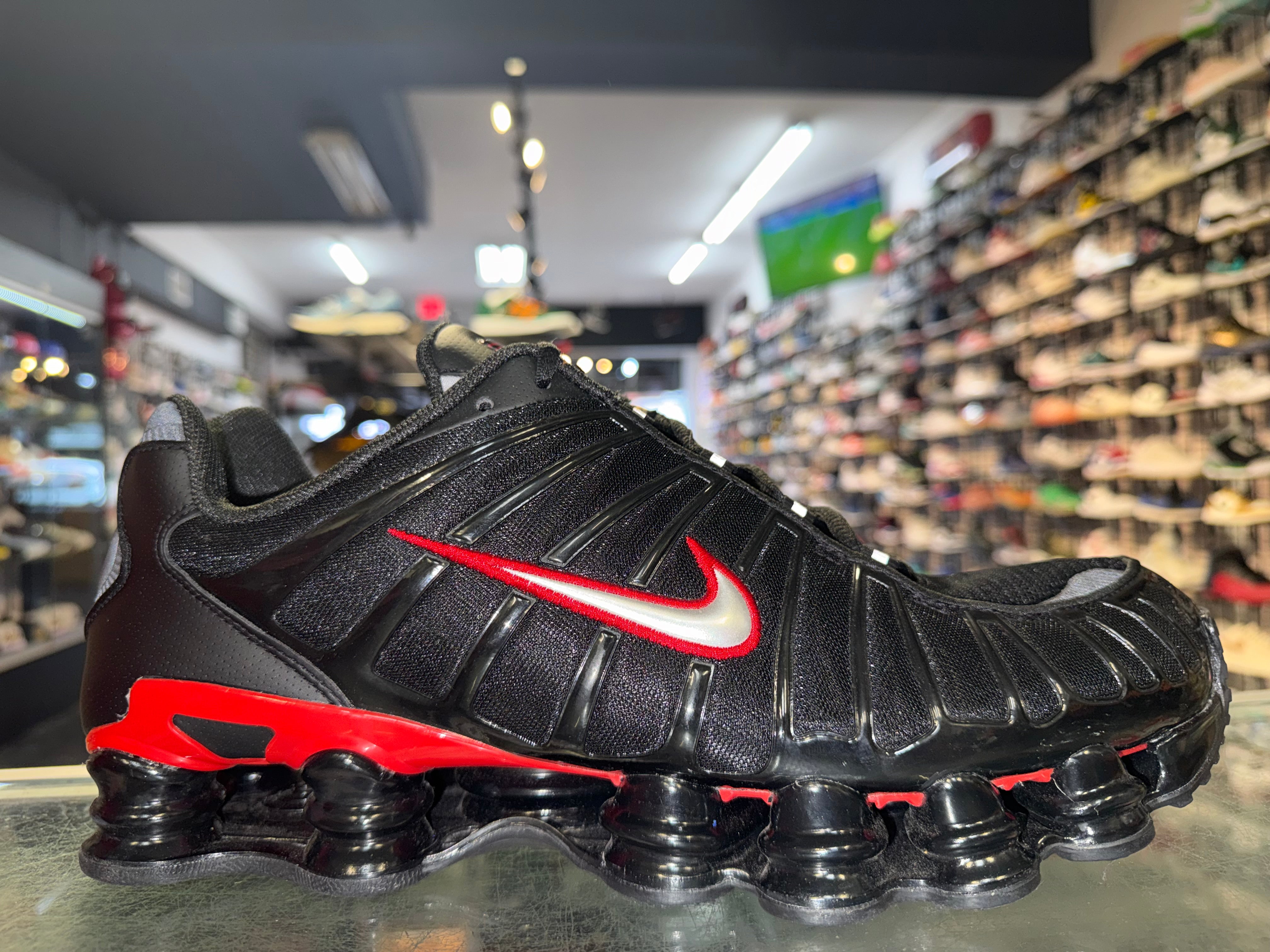 Size 13 Nike Shox TL “Black University Red" Worn 1x