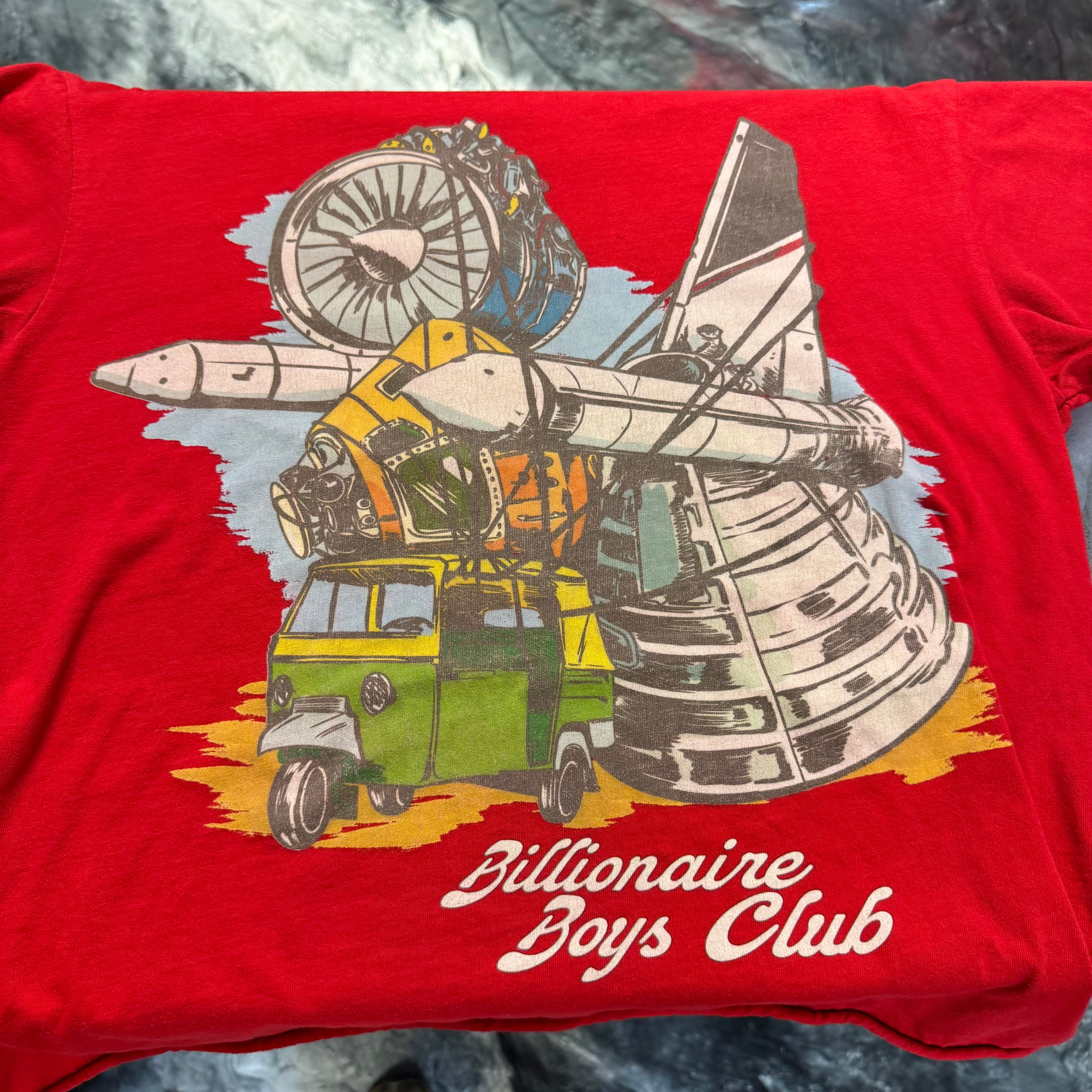 Medium Billionaire Boys Club Tee "Red"