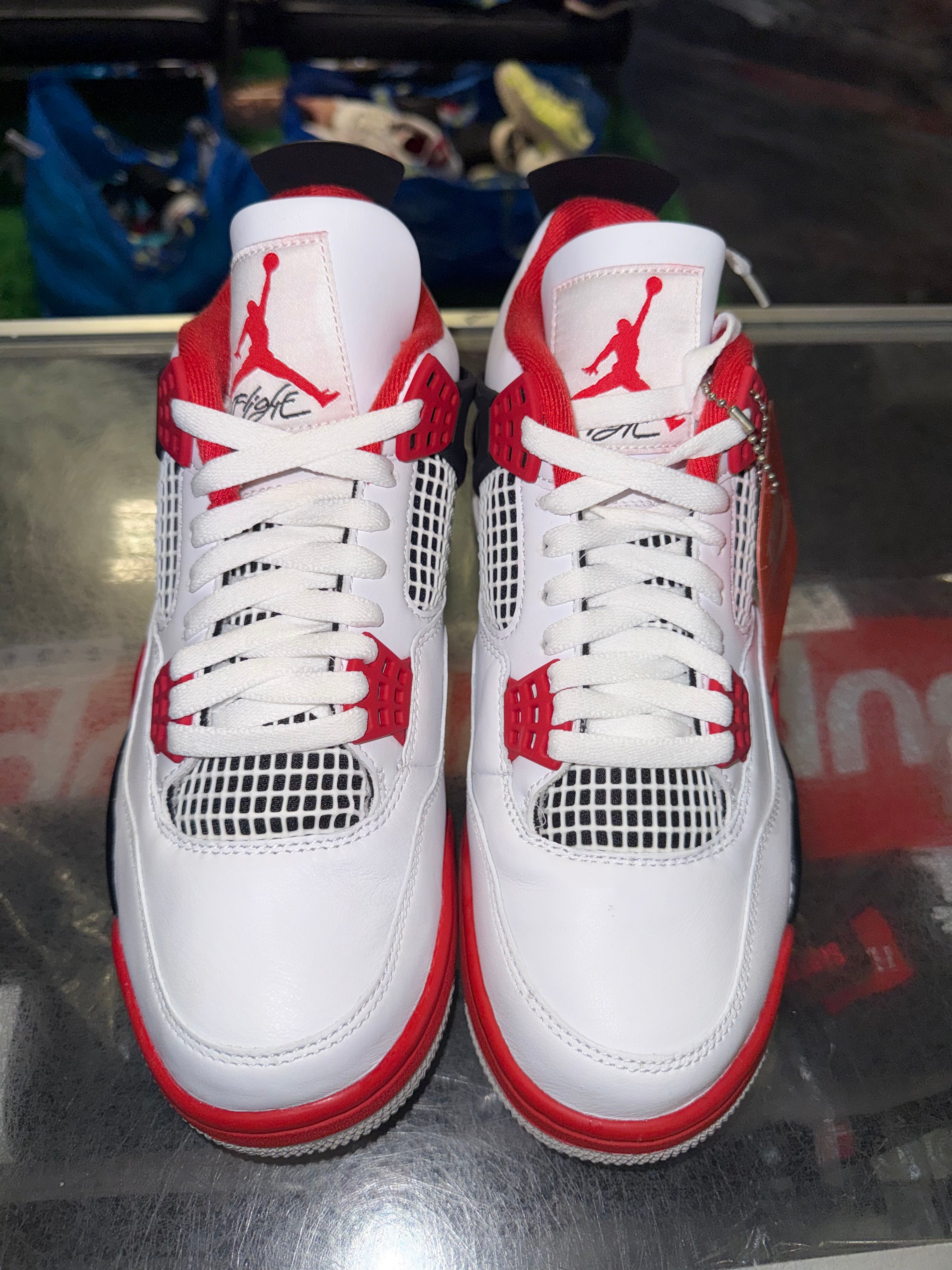 Size 9 Air Jordan 4 "Fire Red" Brand New