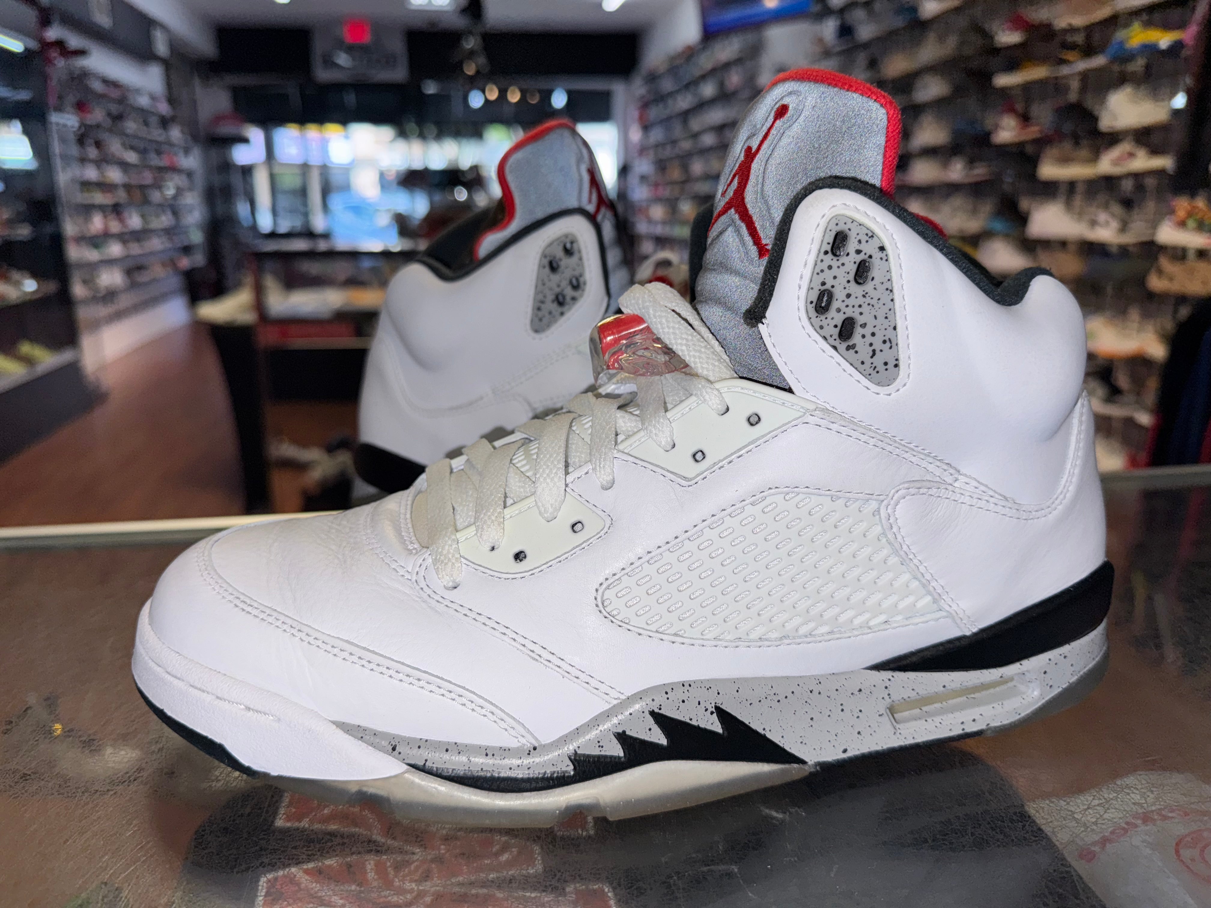 Size 13 Air Jordan 5 "White Cement"