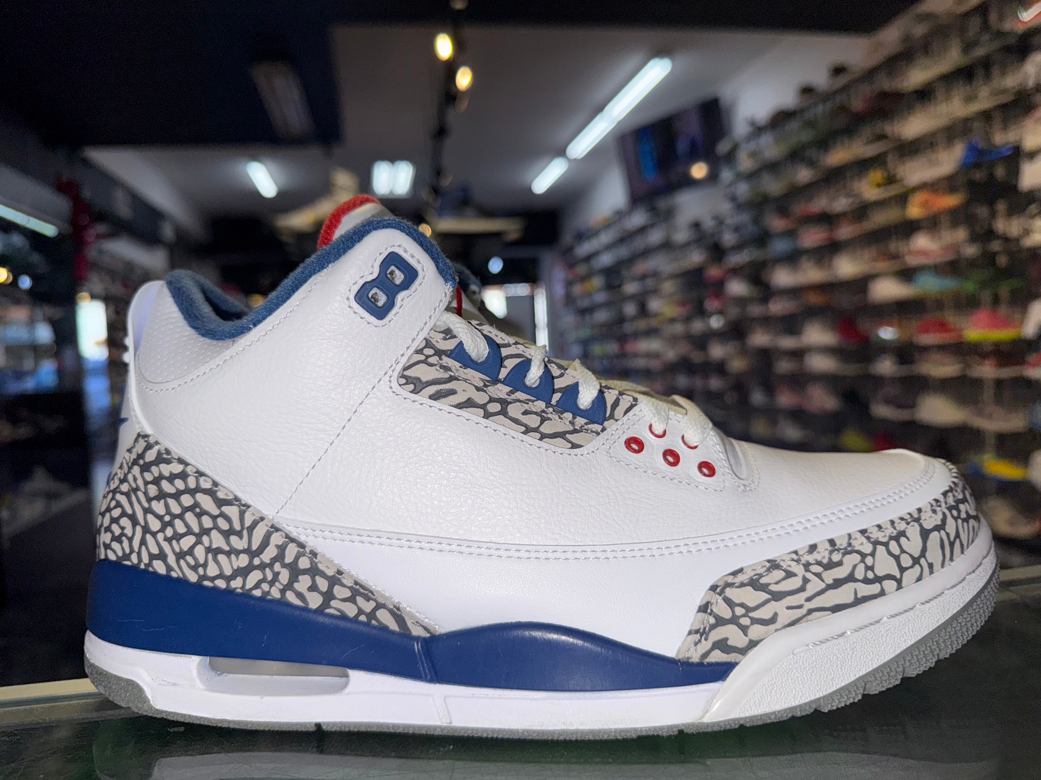 Size 10.5 Air Jordan 3 "True Blue"