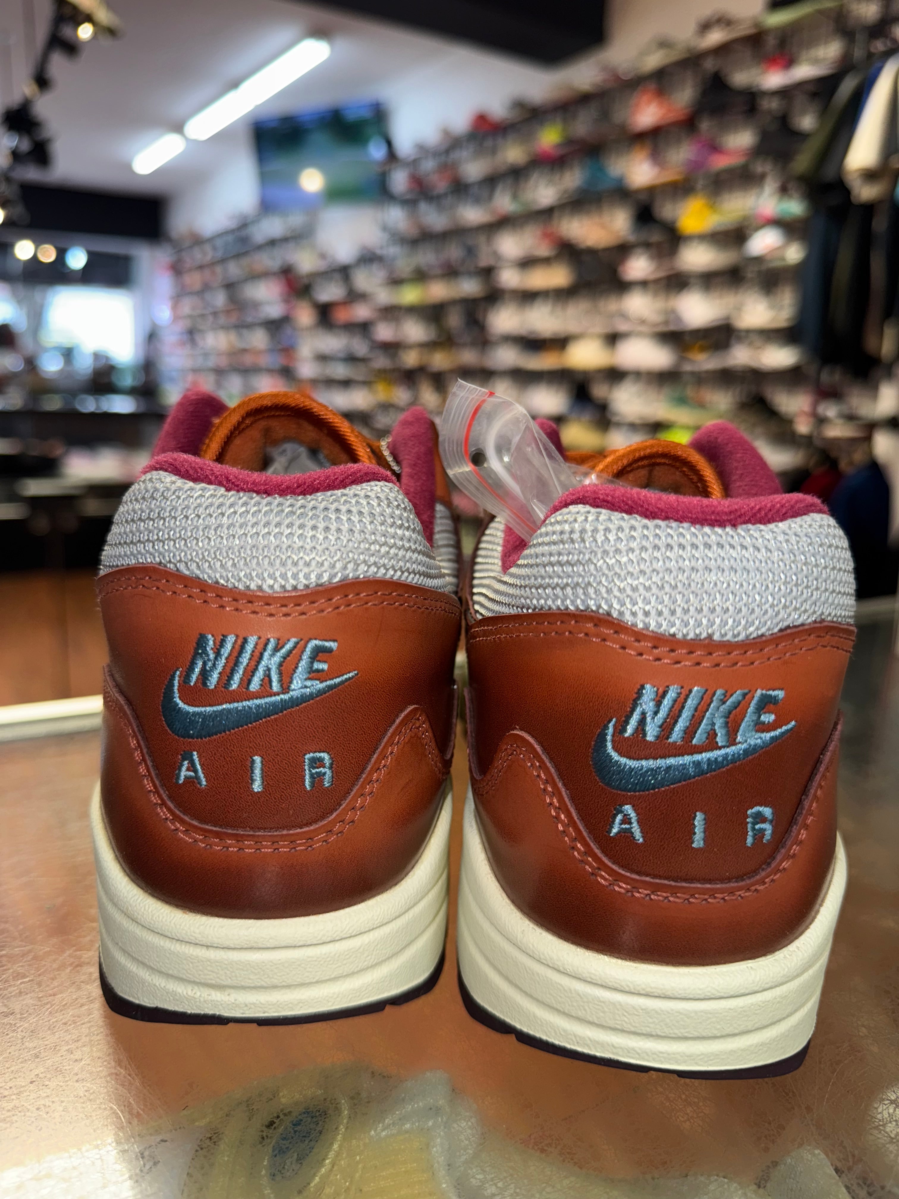 Size 11 Air Max 1 Patta "The Next Wave Dark Russett" Brand New