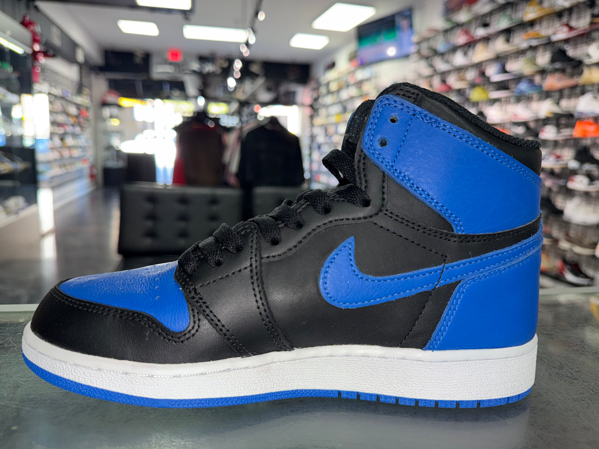 Size 6y Air Jordan 1 "Royal" 2017