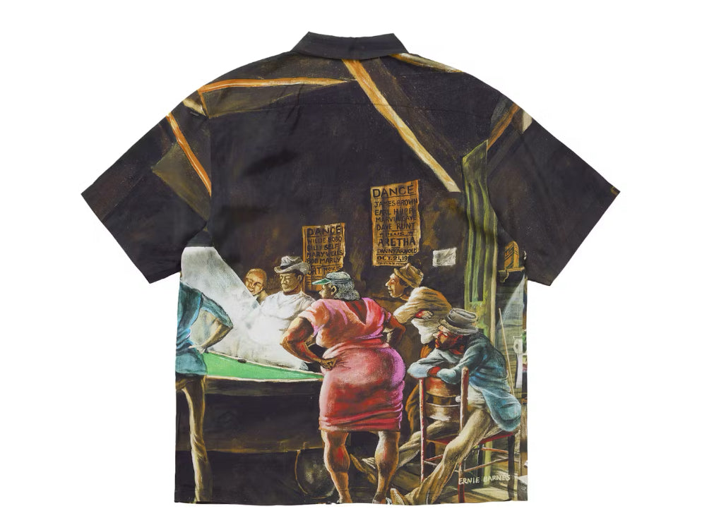 Size L Supreme Ernie Barnes Button Up “Pool House” Brand New