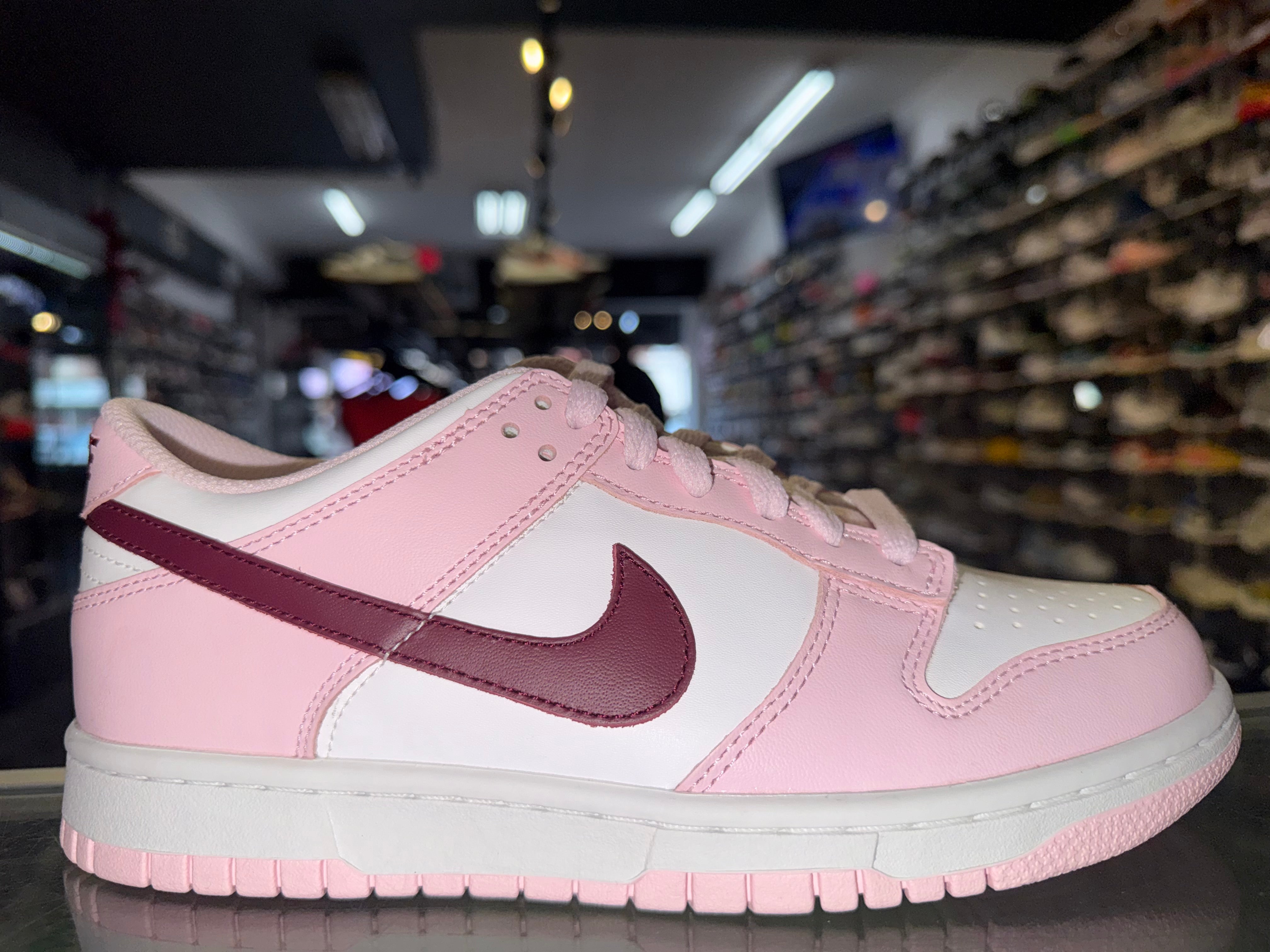 Size 6y Dunk Low "Pink Foam" Brand New