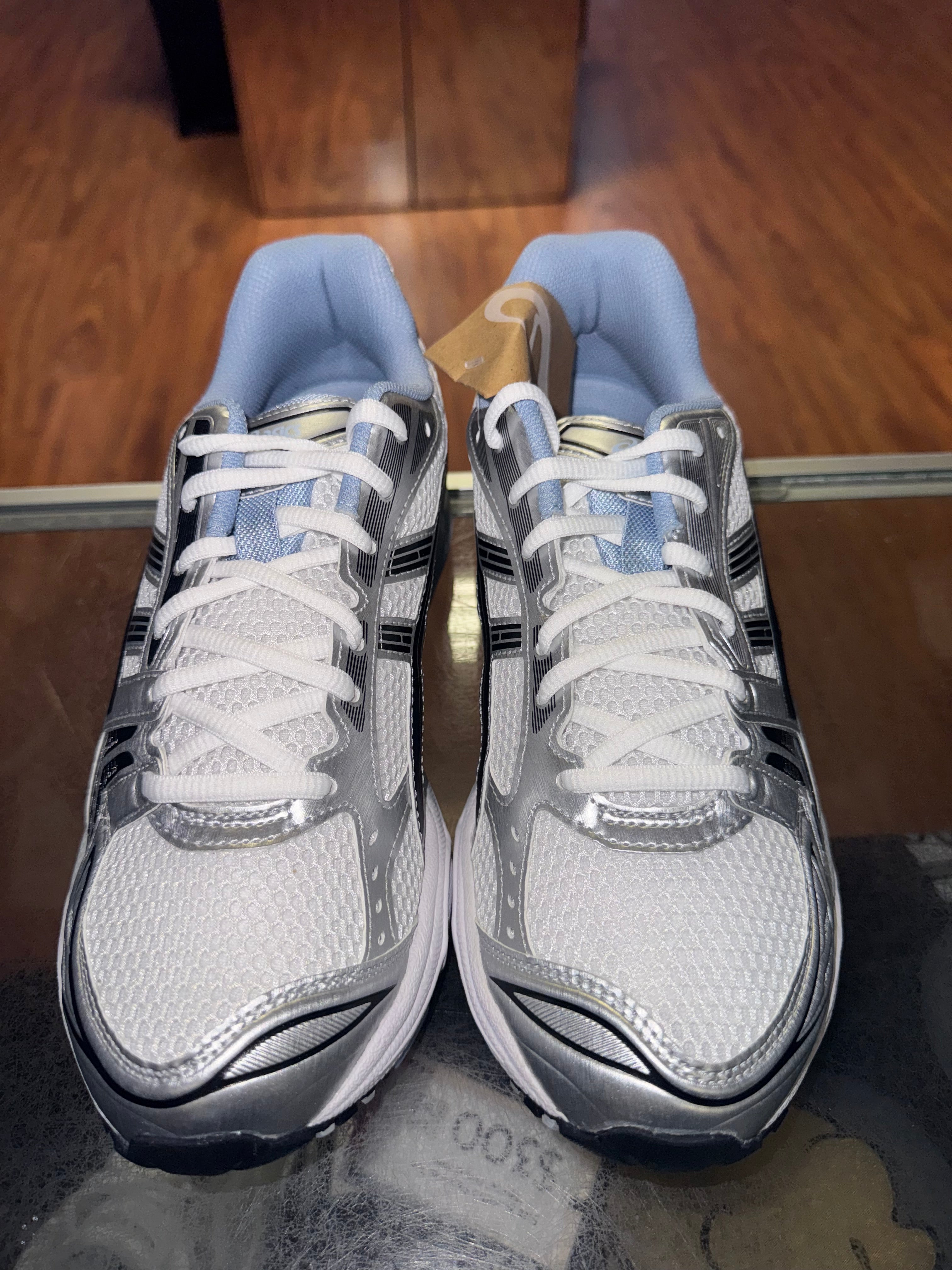 Size 9 Asics Gel-Kayano 14 "JJJJound White Blue" Brand New