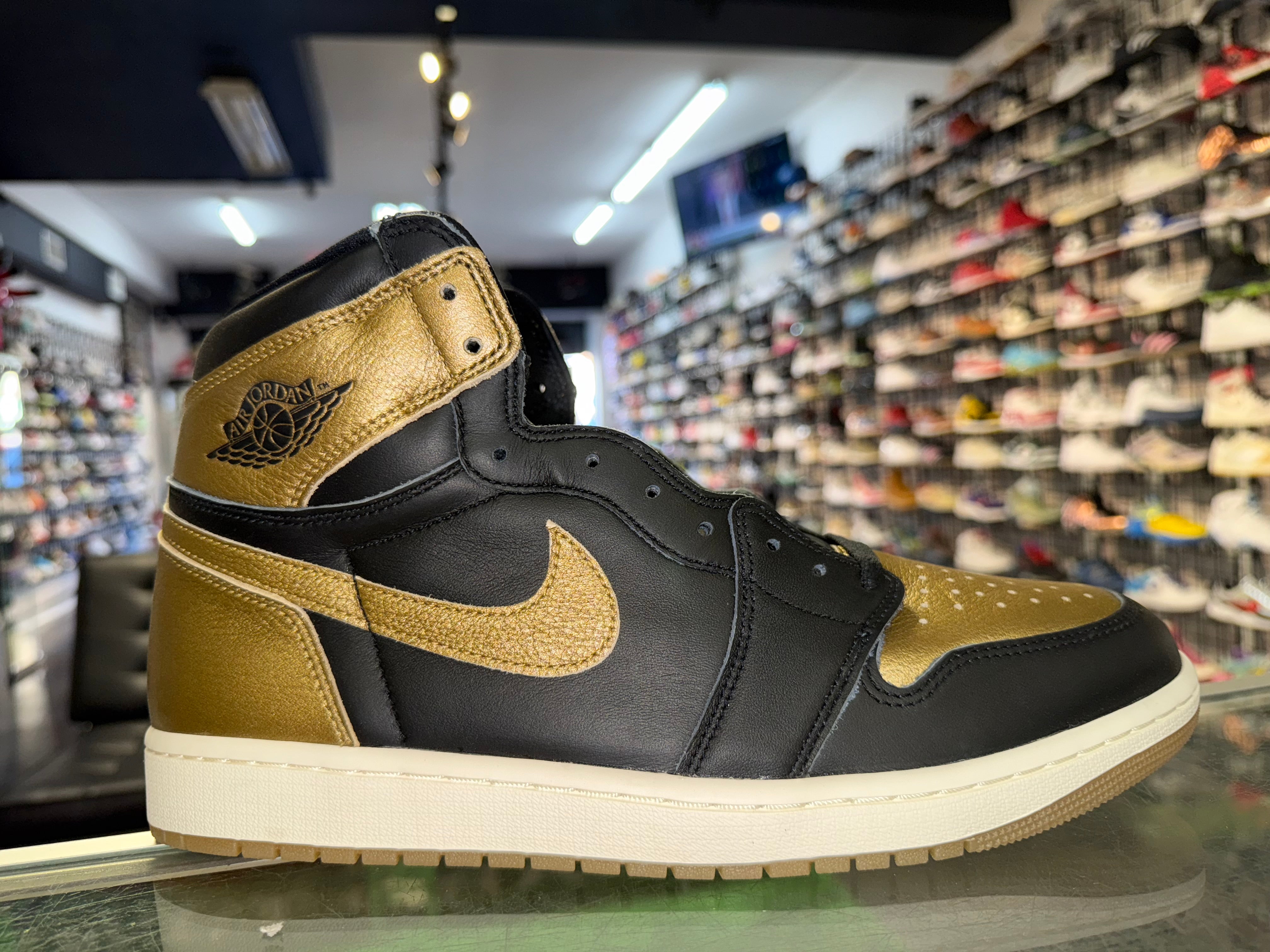 Size 12 Air Jordan 1 "Black Metallic" Brand New