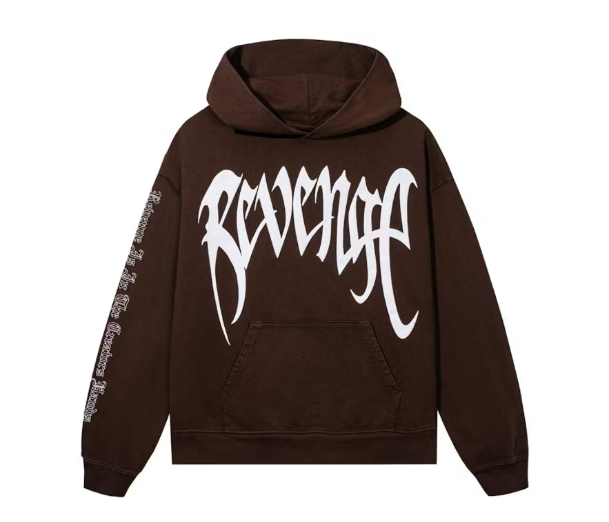 Size L Revenge XXXTentacion Hoodie “Brown”