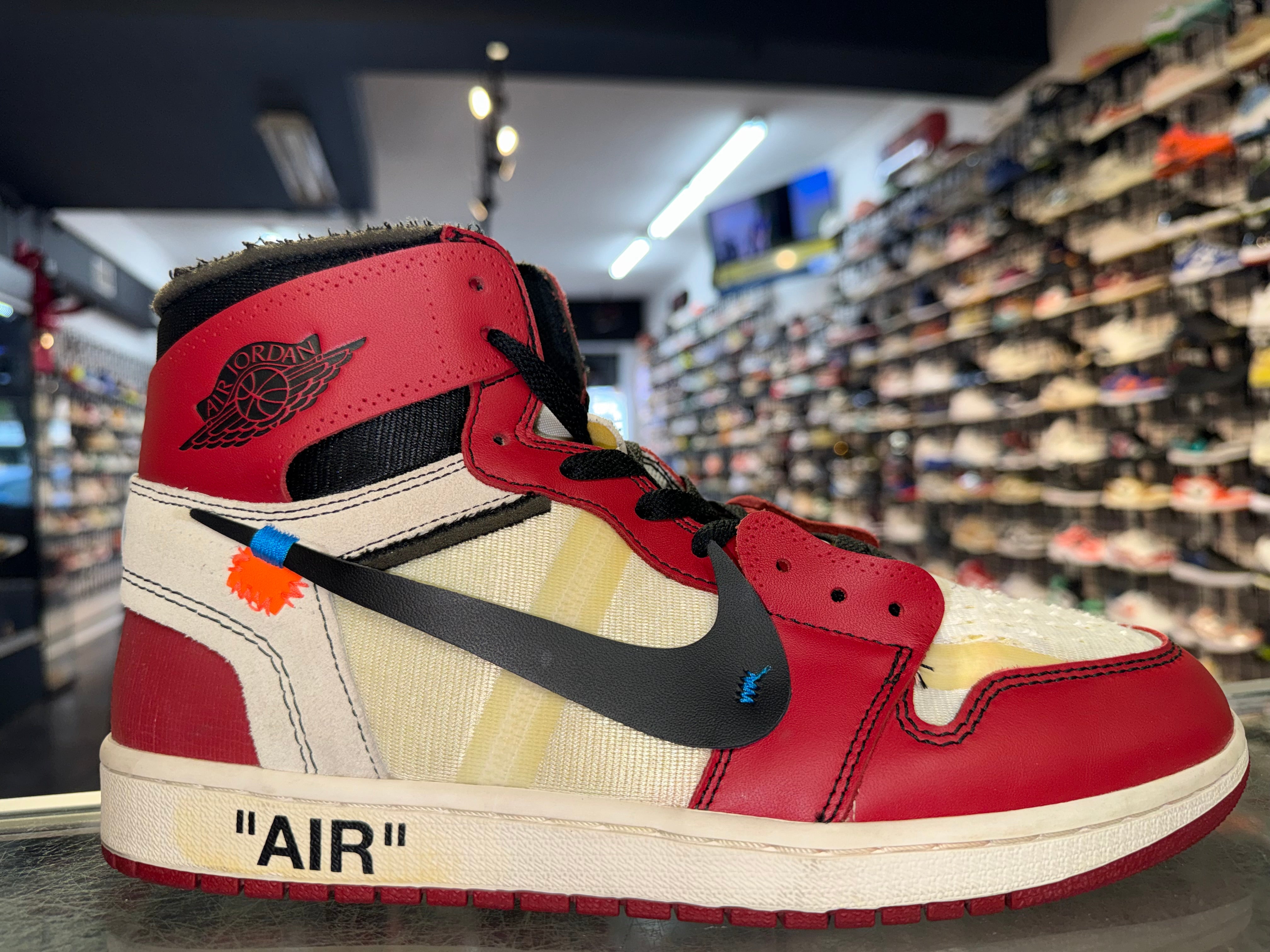 Size 11 Air Jordan 1 Off-White "Chicago"