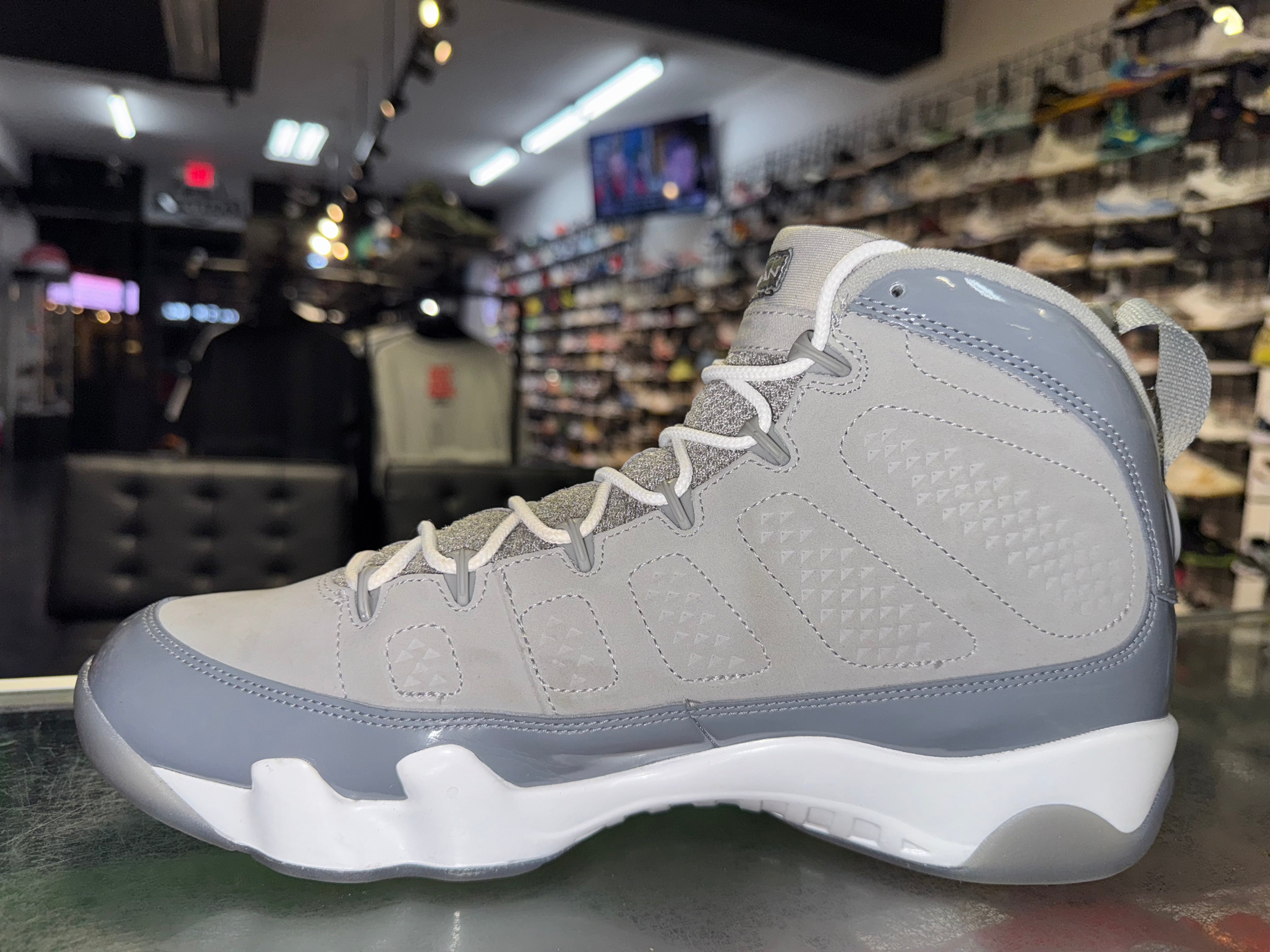 Size 13 Air Jordan 9 "Cool Gey"