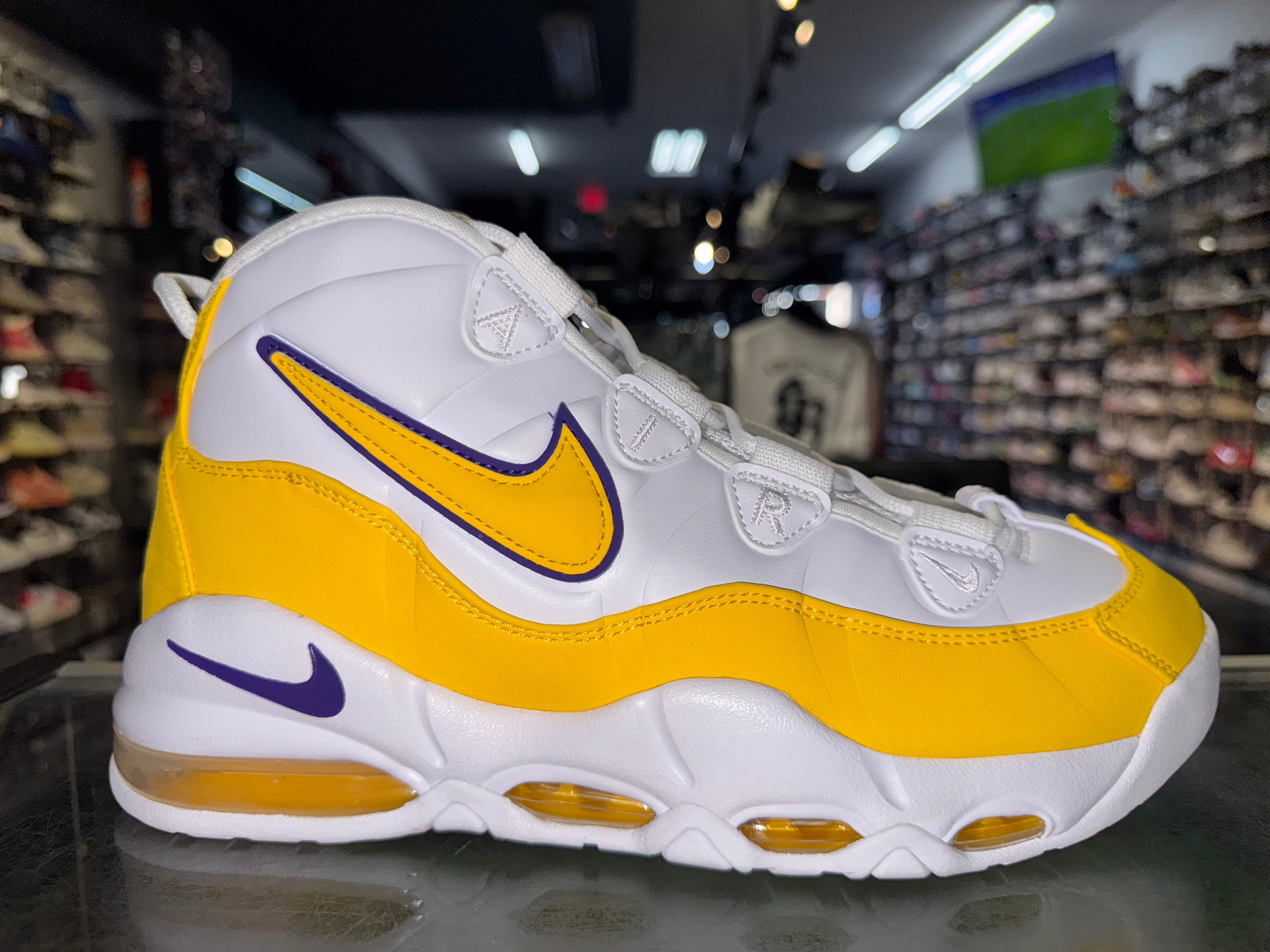 Size 9 Air Max Uptempo 95 "Lakers" Brand New