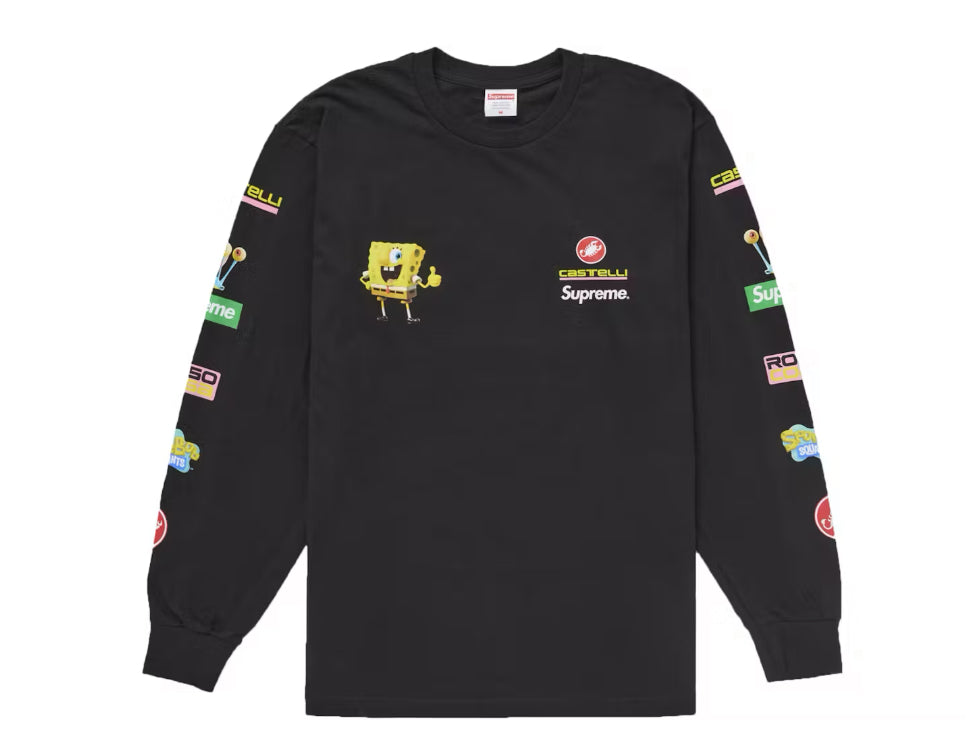 Size XL Supreme SpongeBob/Castelli Racing LS “Black”