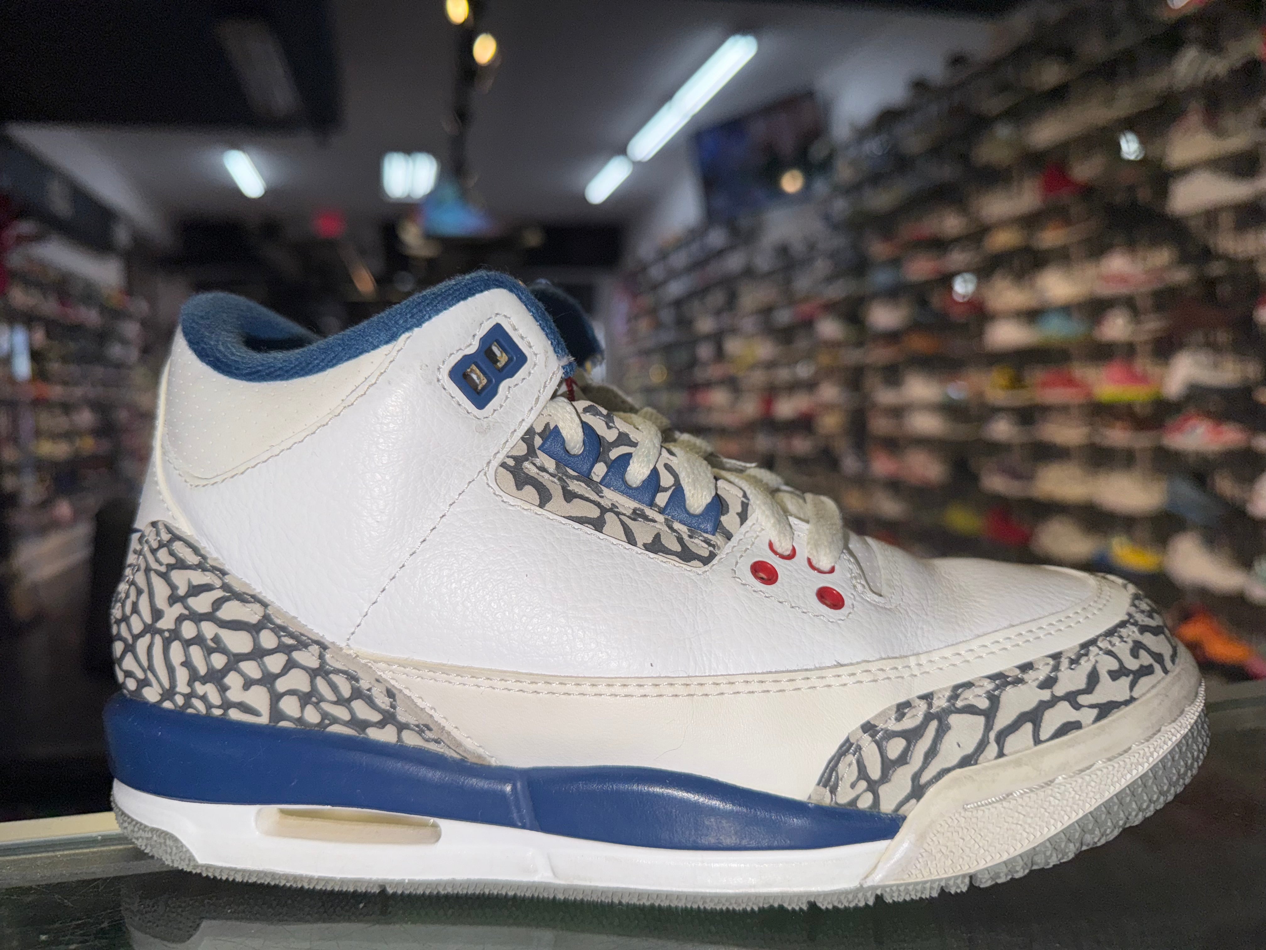 Size 4y Air Jordan 3 “True Blue”