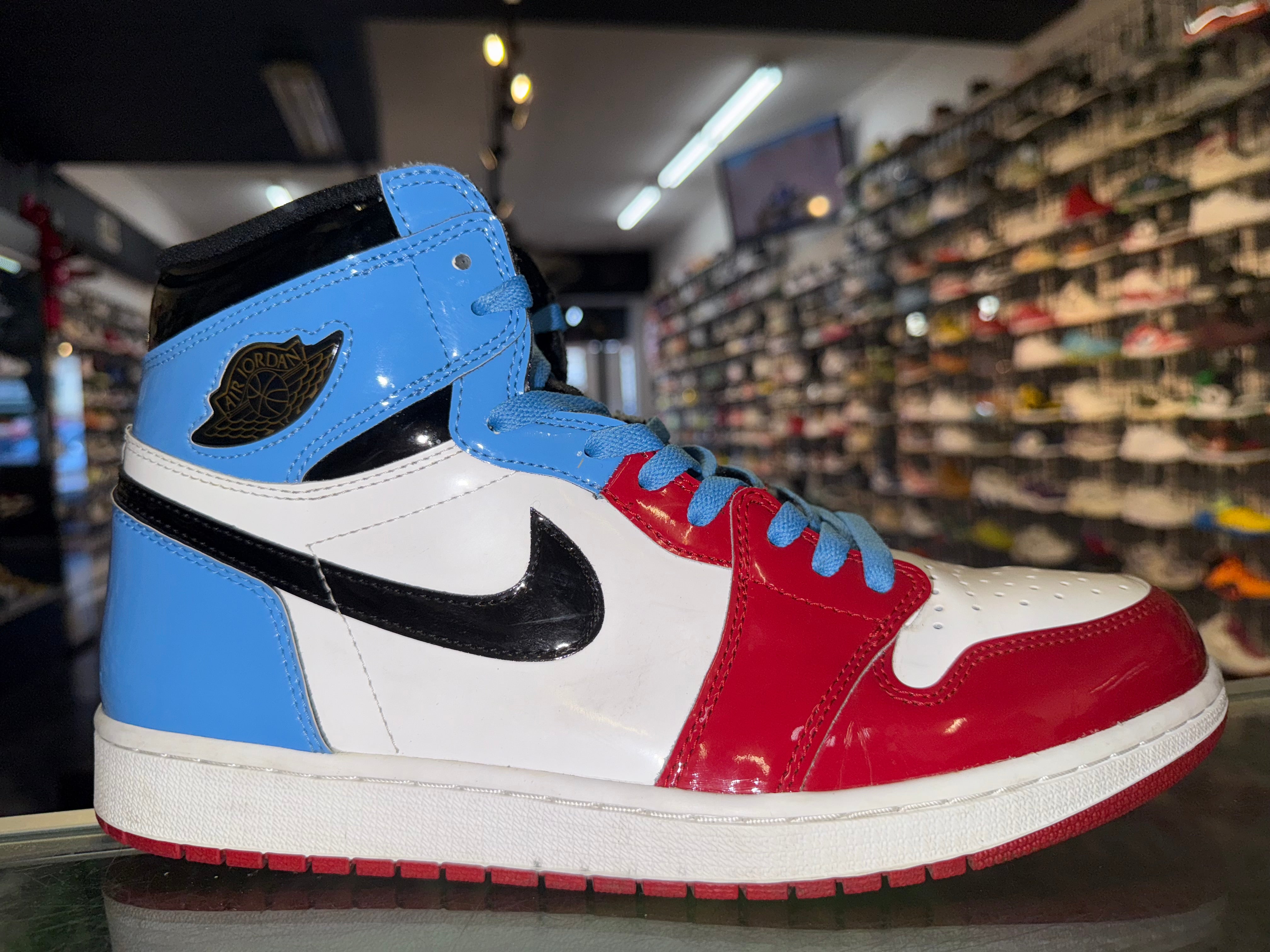 Size 12 Air Jordan 1 Fearless "UNC Chicago"