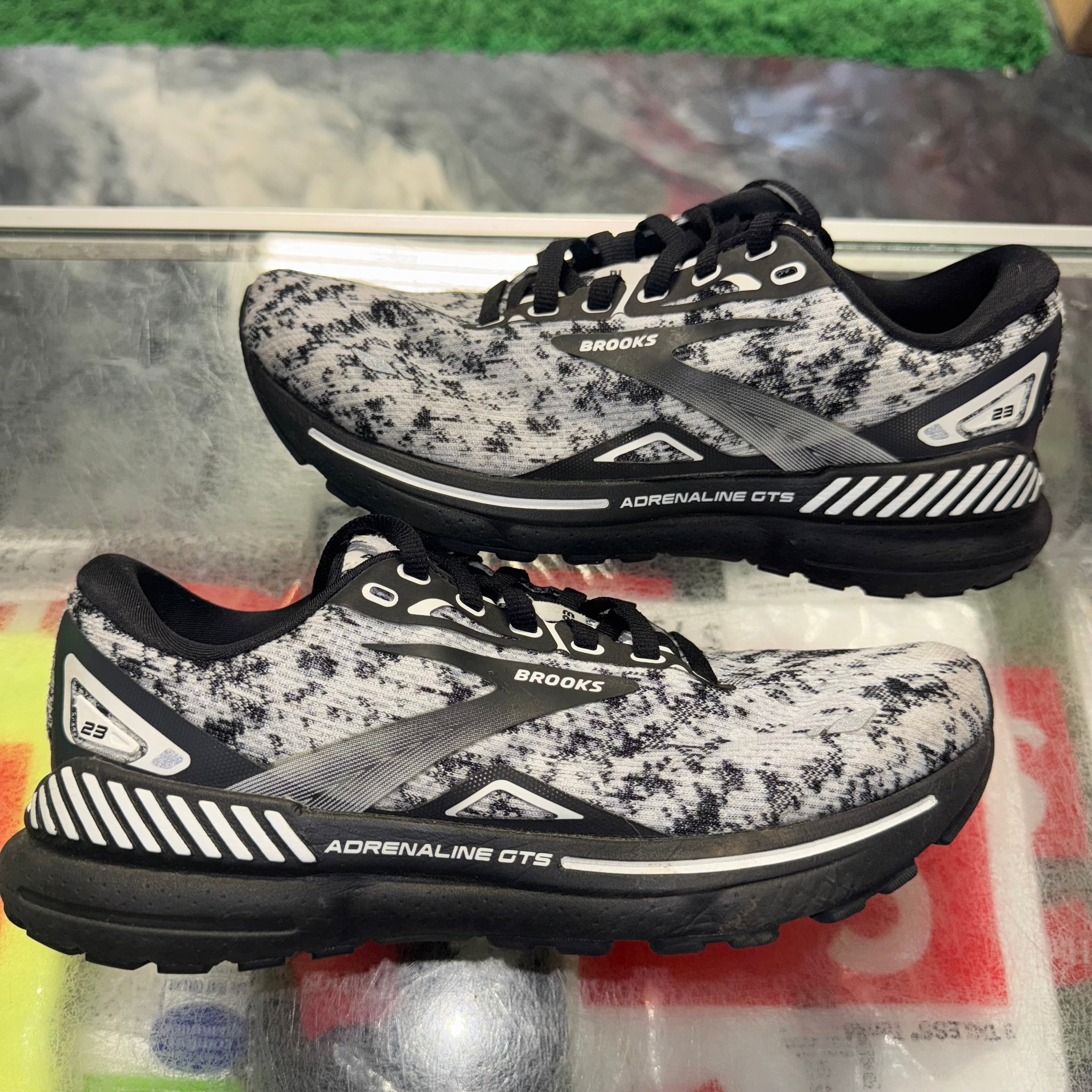 Size 6.5W Brooks Adrenaline Black White - NB