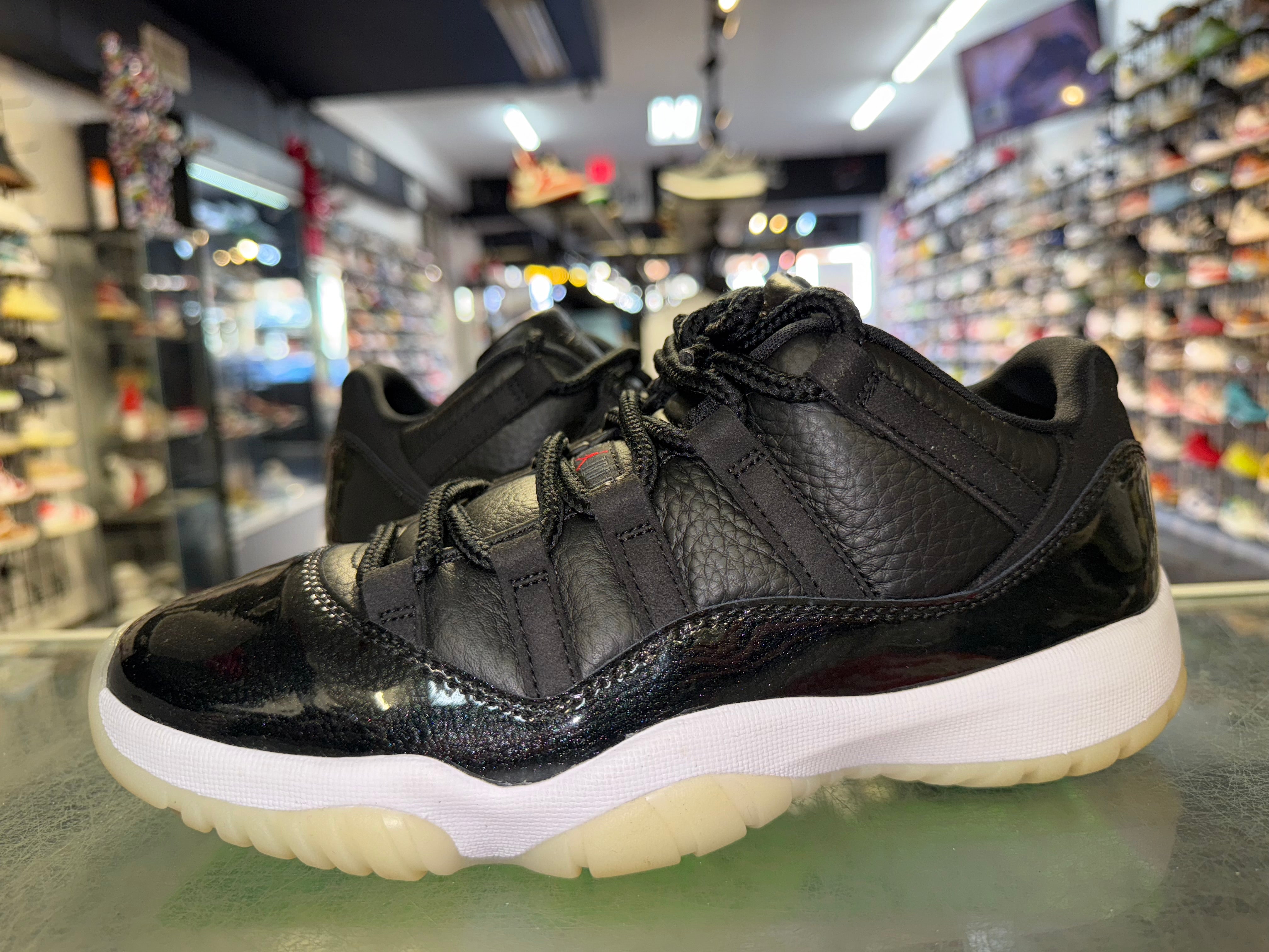 Size 8 Air Jordan 11 Low "72-10"