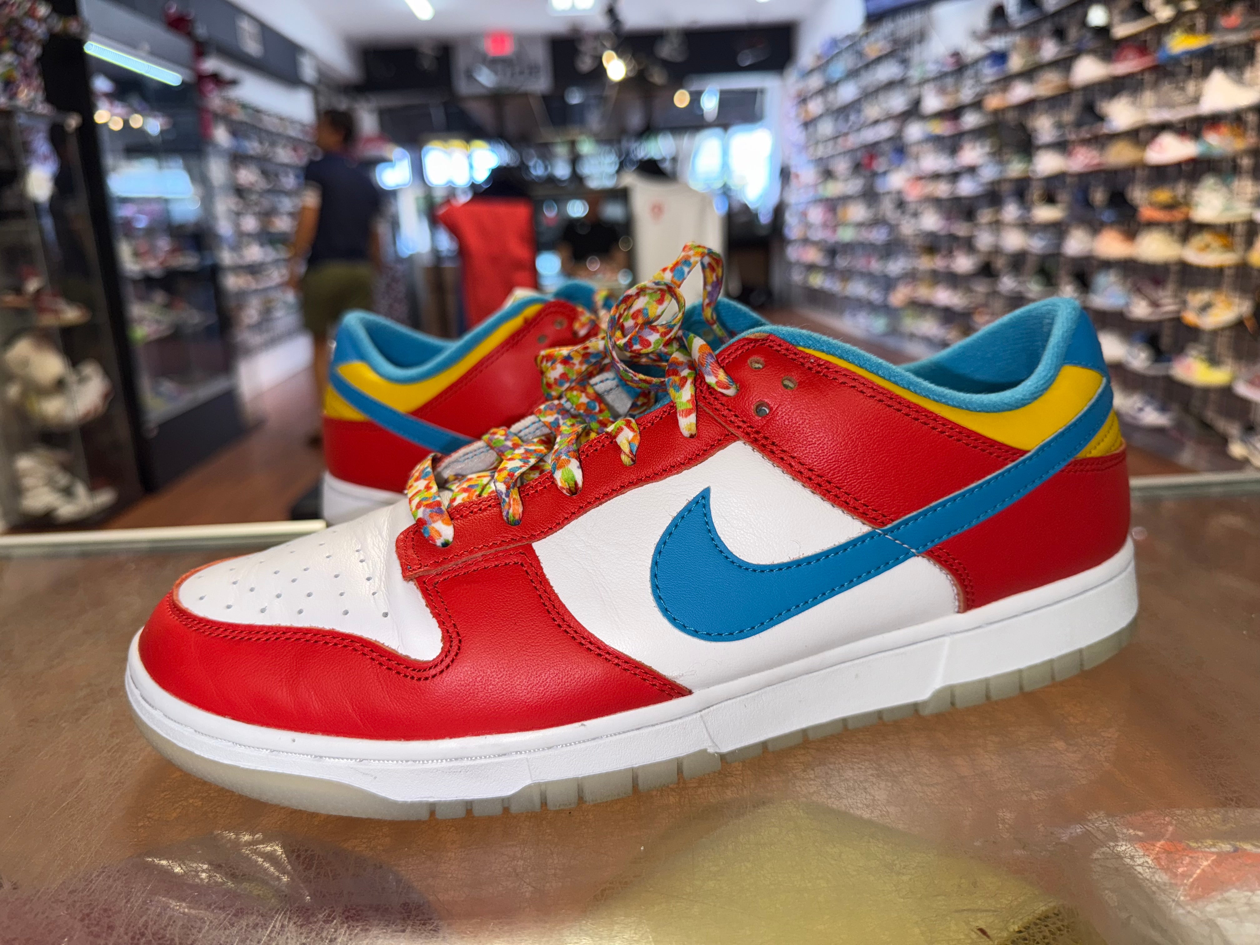 Size 11 Dunk Low LeBron James "Fruity Pebbles"