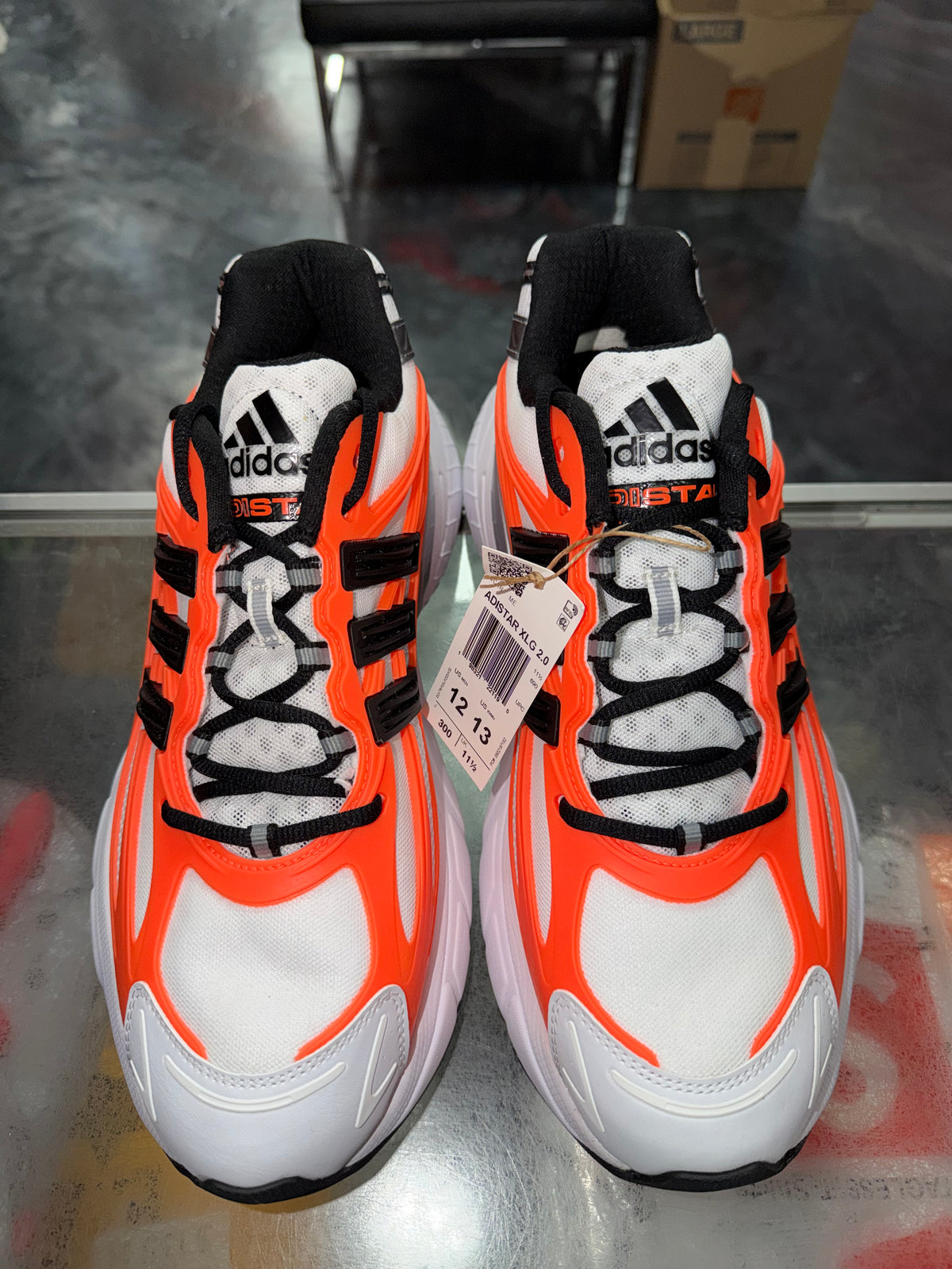 Adidas Adistar XLG 2.0 Solar Orange sneaker, new, size 12 – view 2