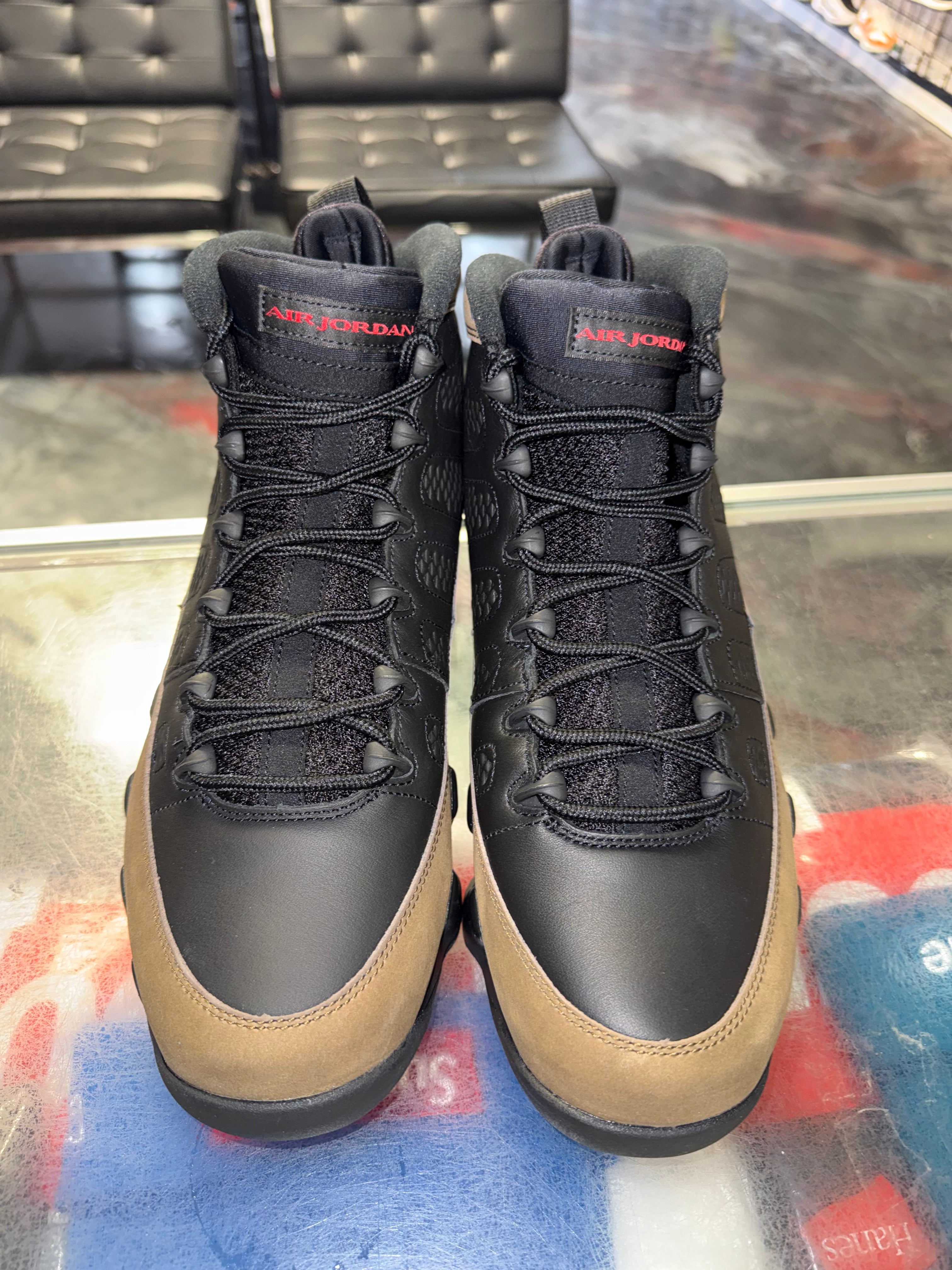 Size 11 Air Jordan 9 “Olive” Brand New