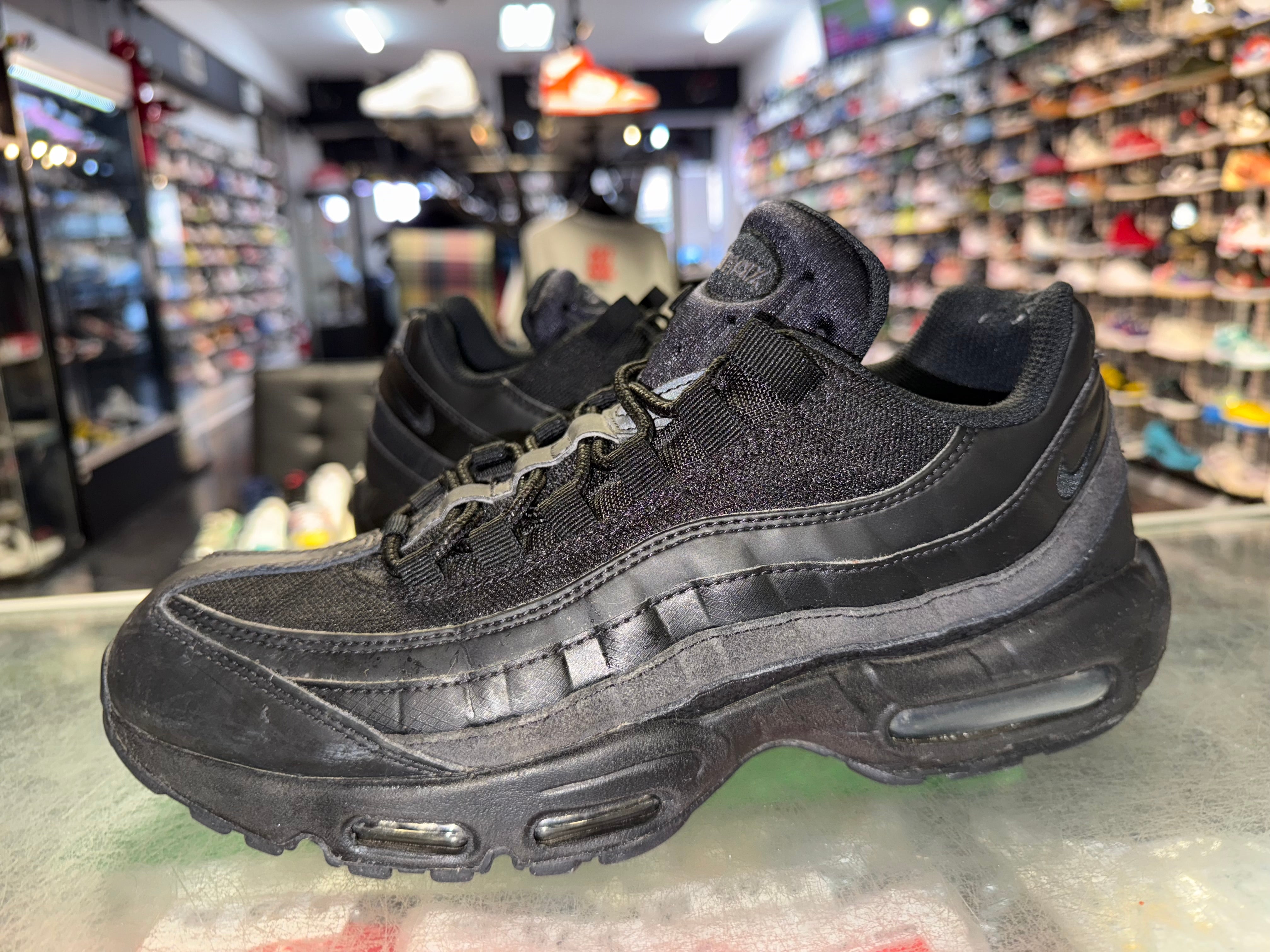 Size 10 Air Max 95 Essential "Triple Black"
