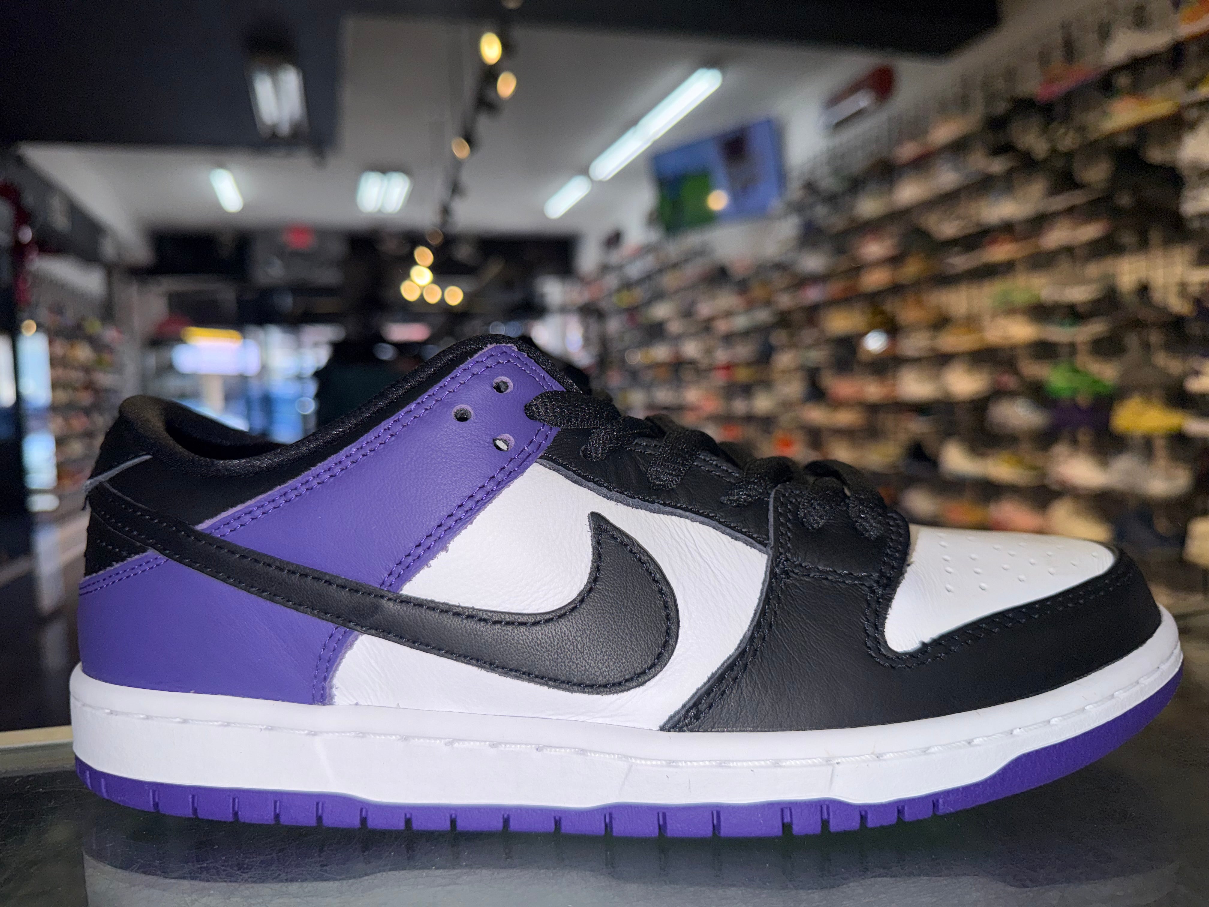 Size 8.5 Dunk Low SB “Court Purple” Brand New