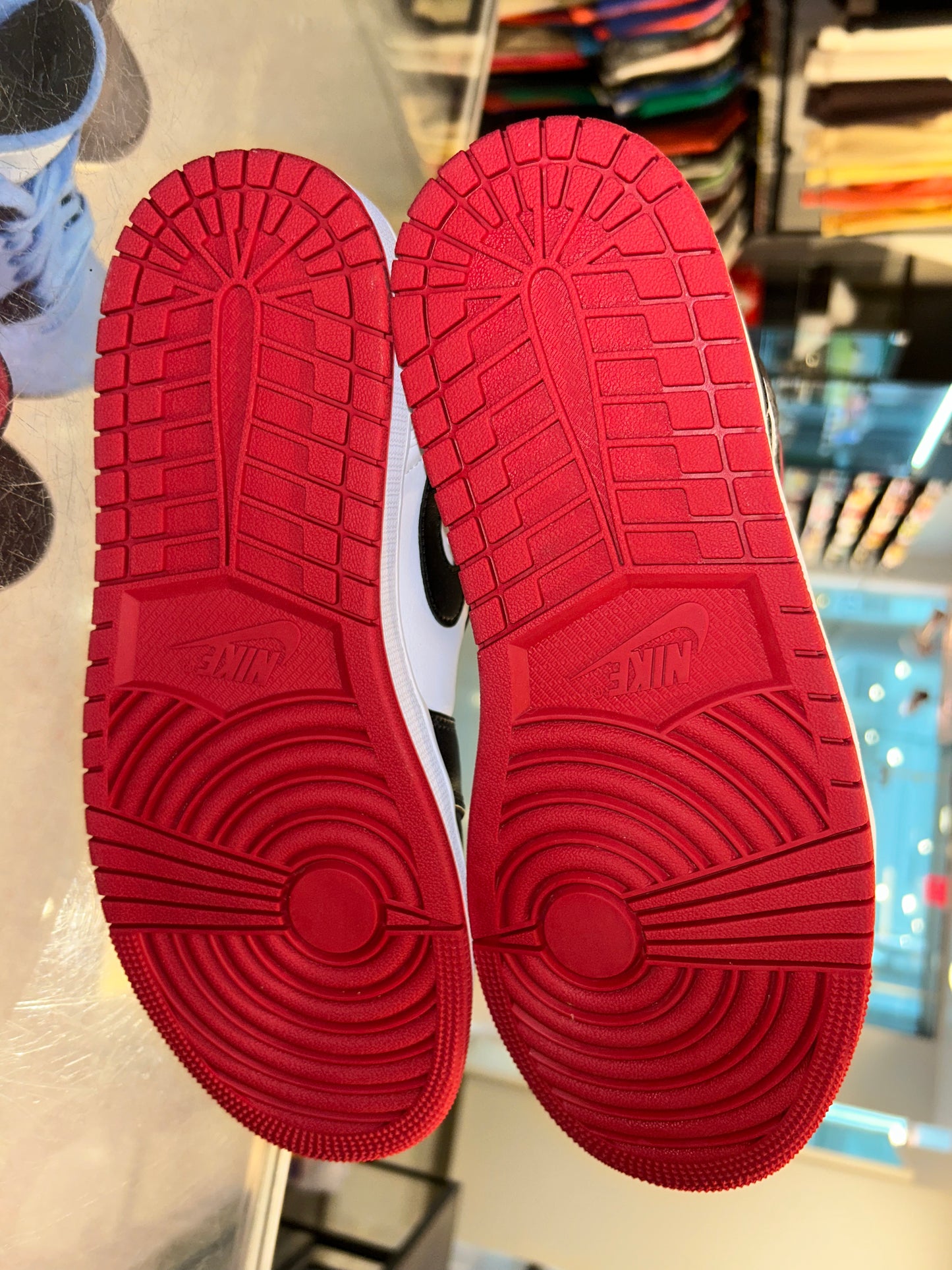 Size 9.5 Air Jordan 1 Mid “Gym Red Black Toe” Brand New