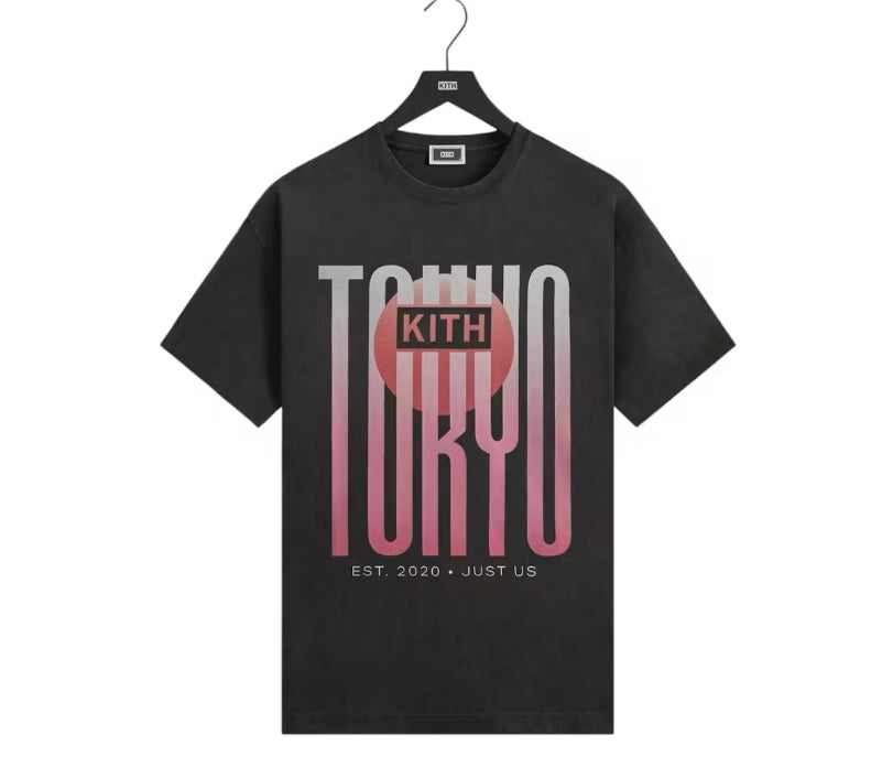 Size L Kith Tokyo 5 Year Anniversary Tee “Black” Brand New