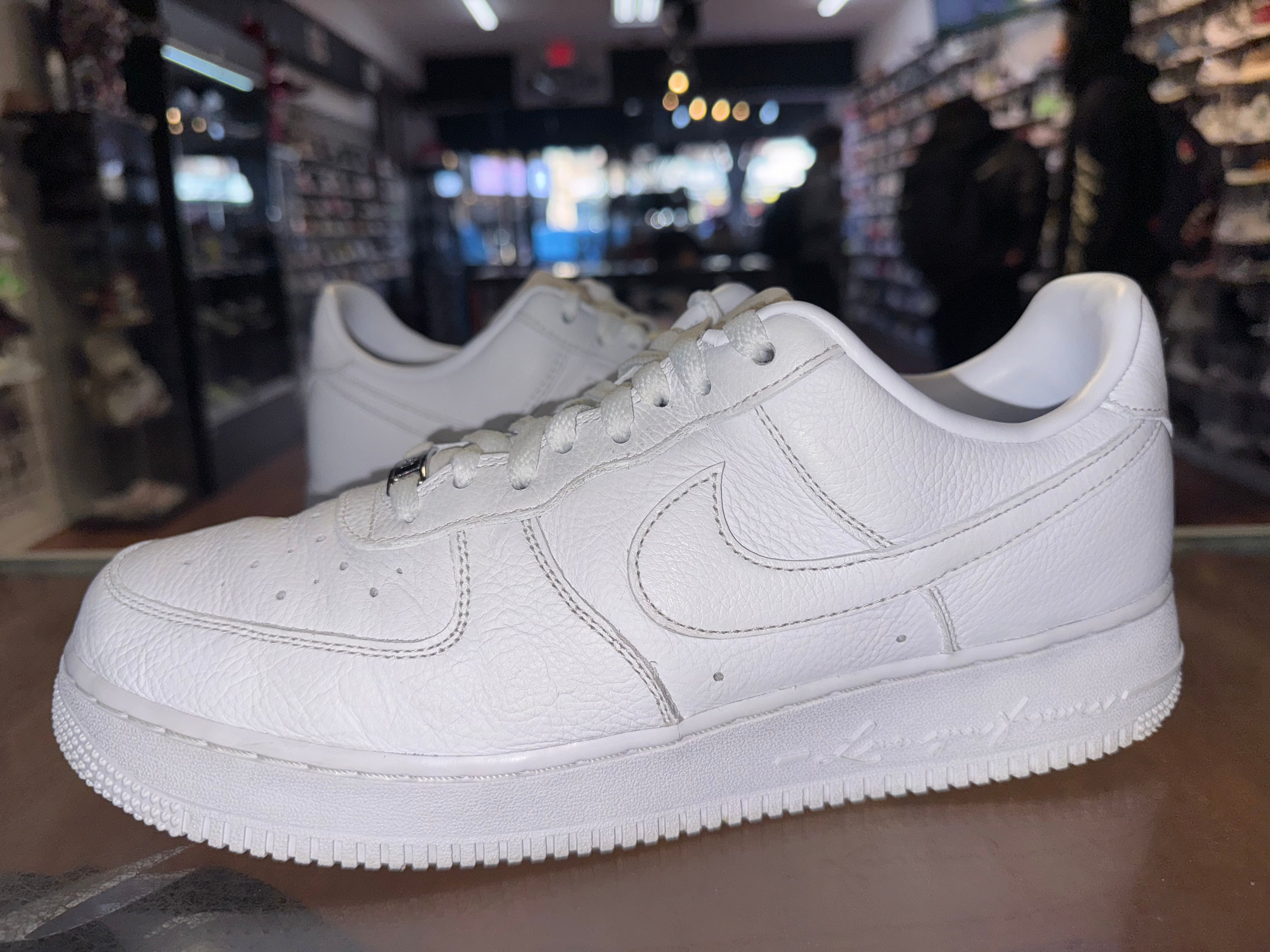 Size 11.5 Air Force 1 Low Drake “CLB White”