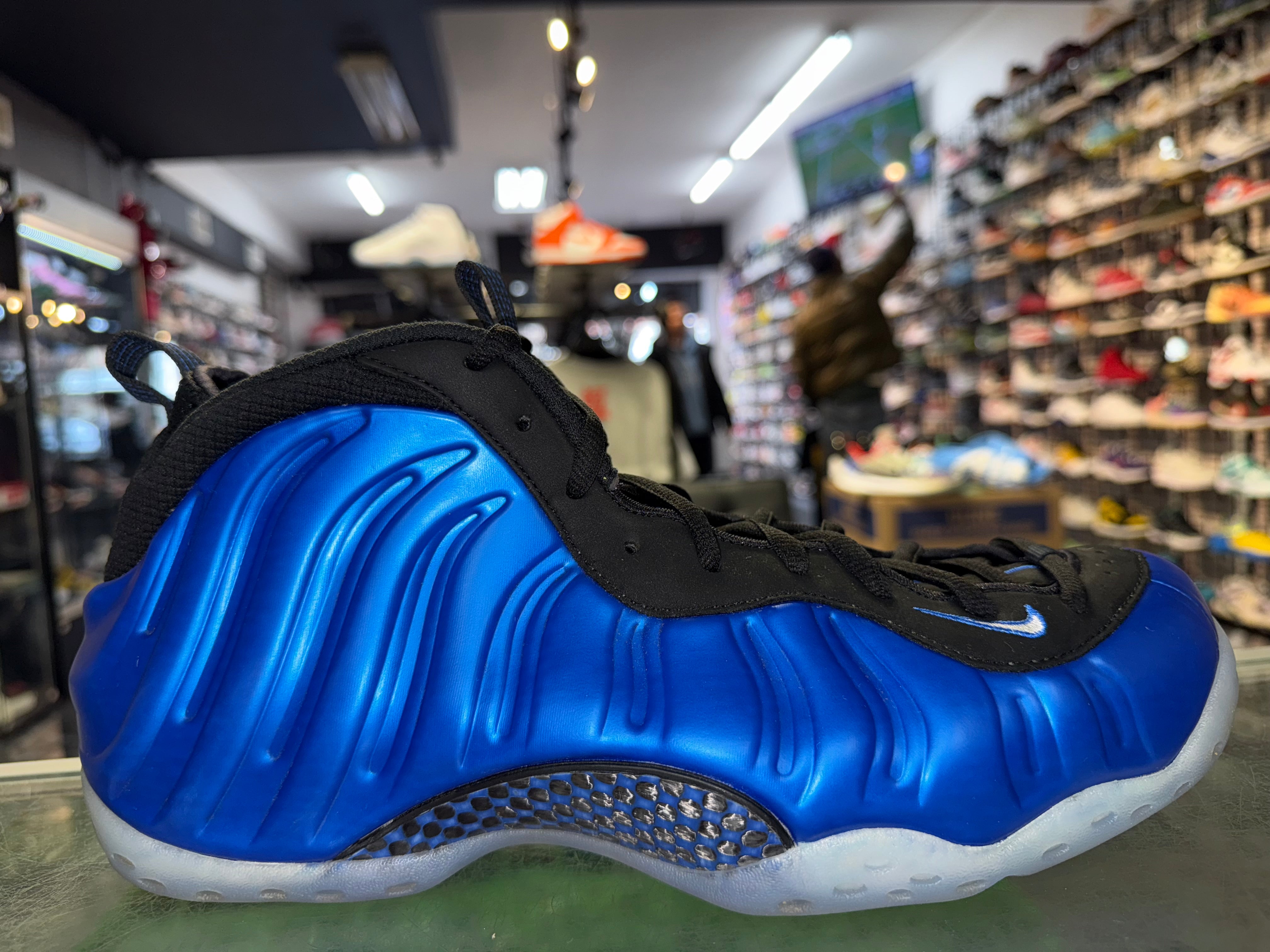 Size 12 Foamposite One "International Blue"