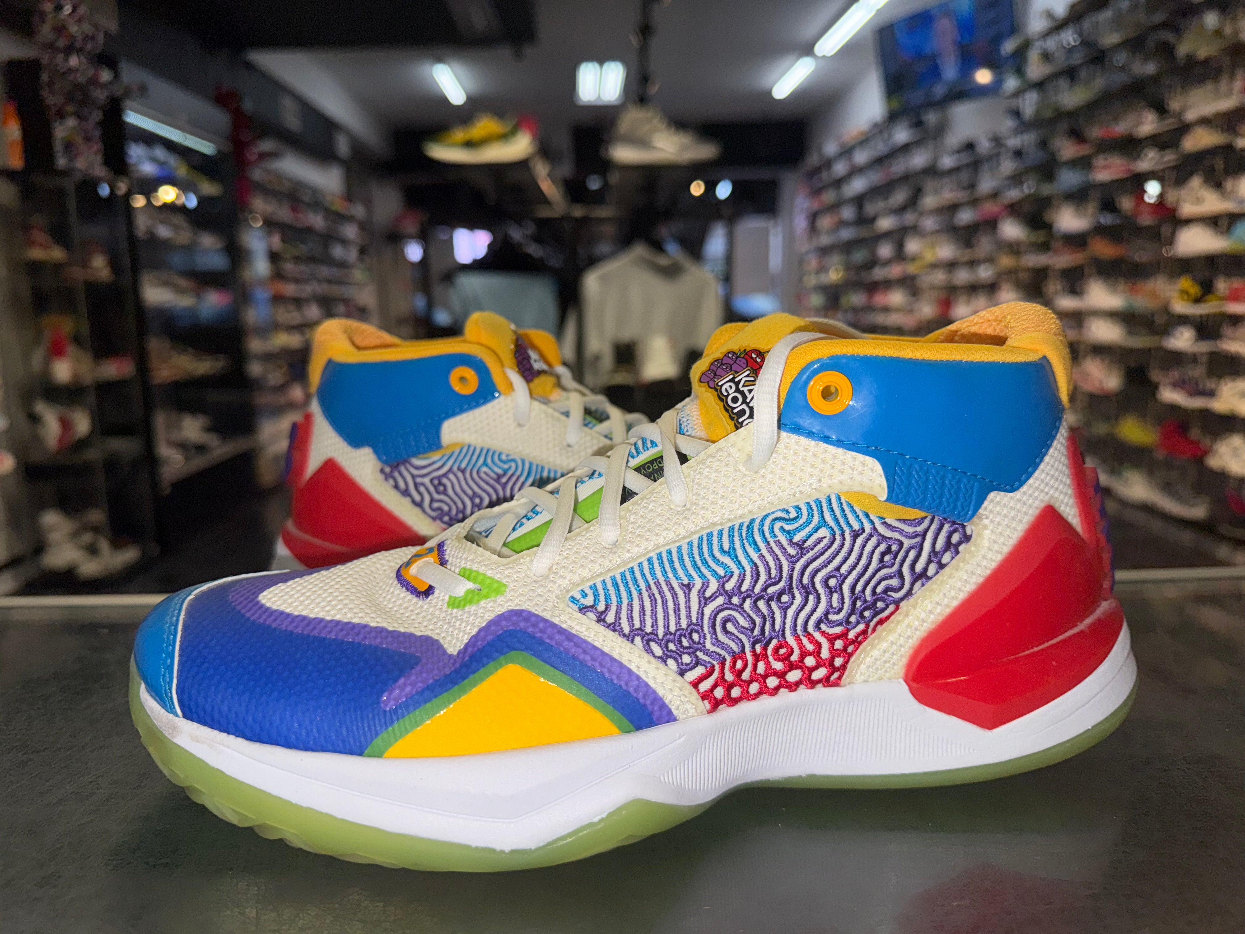 Size 8.5 New Balance KAWHI "Jolly Rancher"