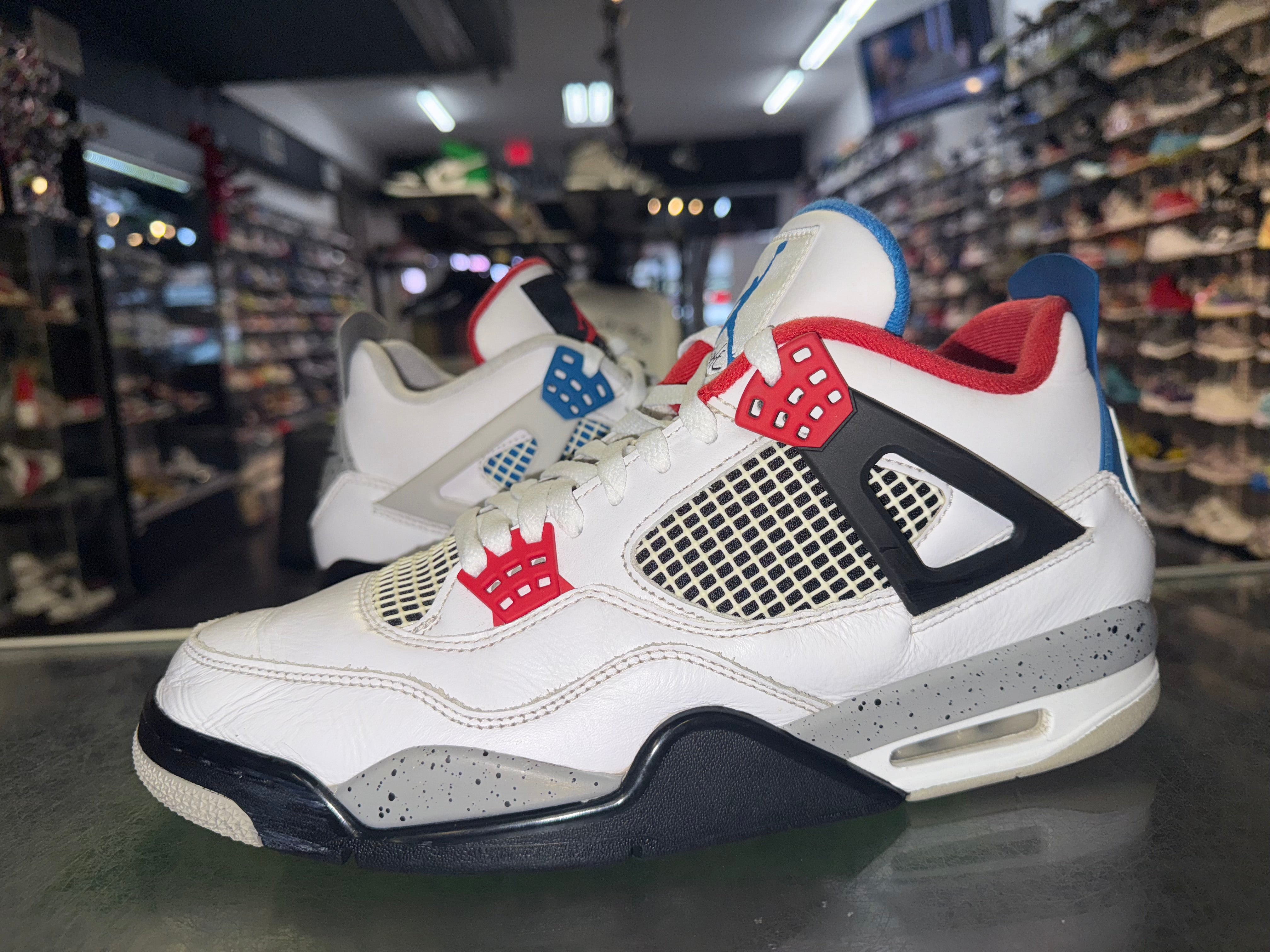 Size 11.5 Air Jordan 4 "What The"