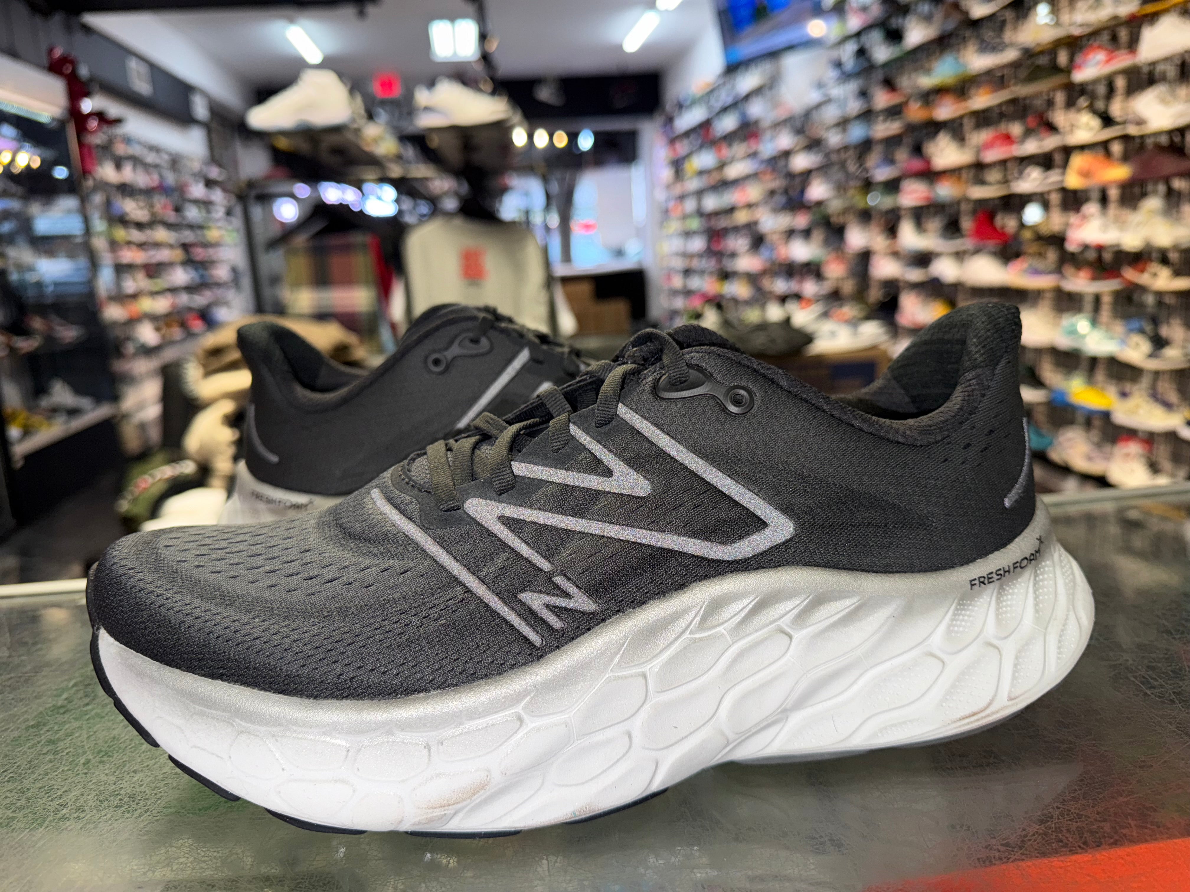 Size 10.5 New Balance Fresh Foam More v4 “Dark Grey”