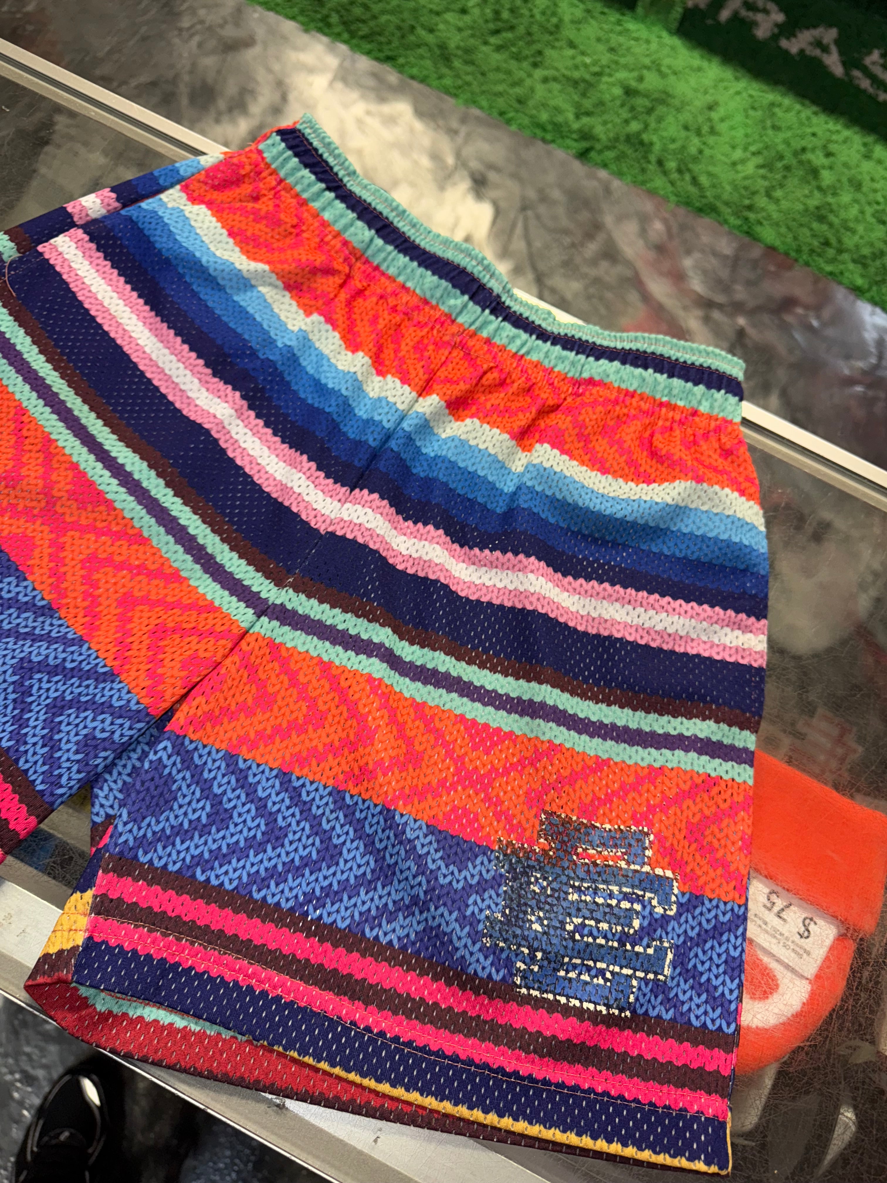 Small EE Shorts Western Print