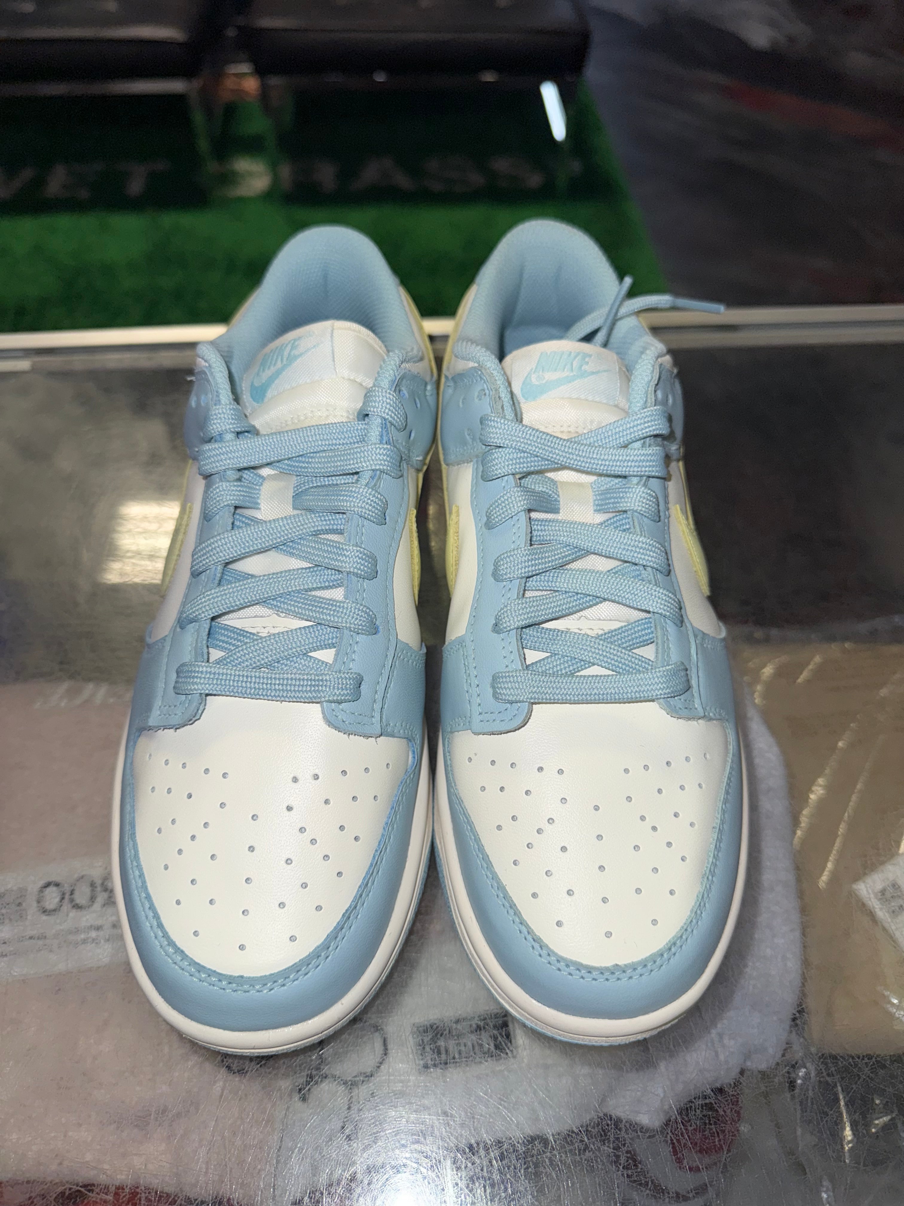 Size 7 (8.5W) Dunk Low "Ocean Bliss Citron Tint" Brand New