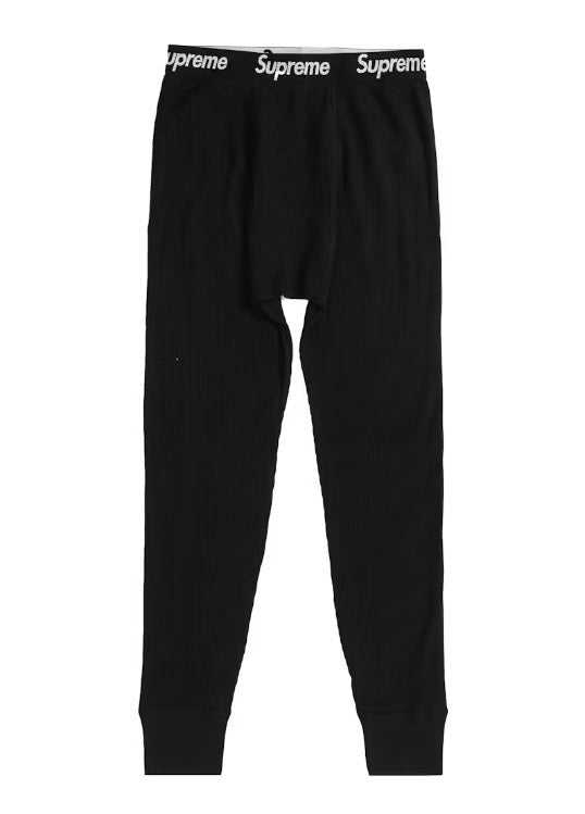 Size XL Supreme Hanes Thermal Pants “Black” Brand New