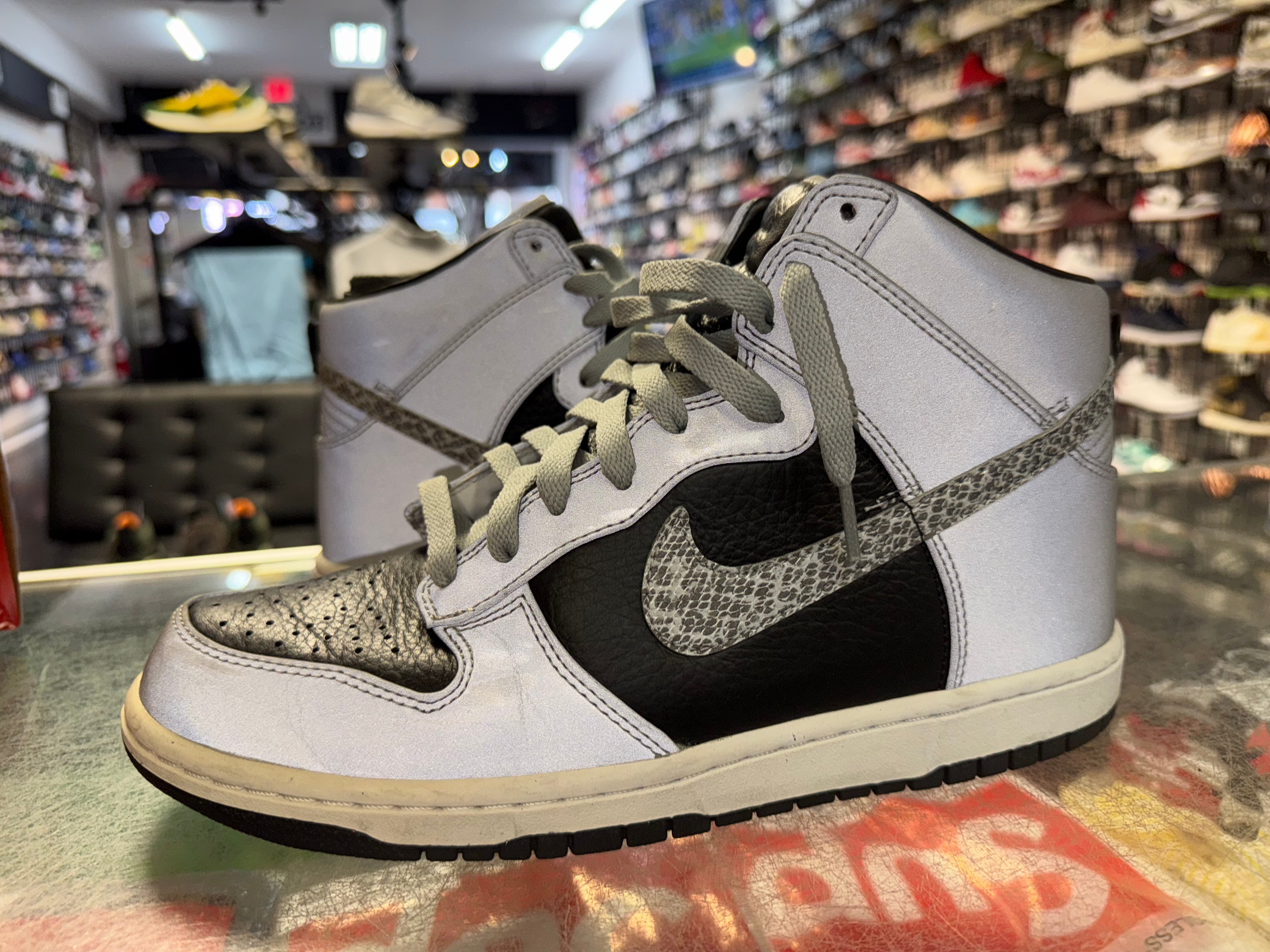 Size 9.5 Dunk High "Cocoa Snake"