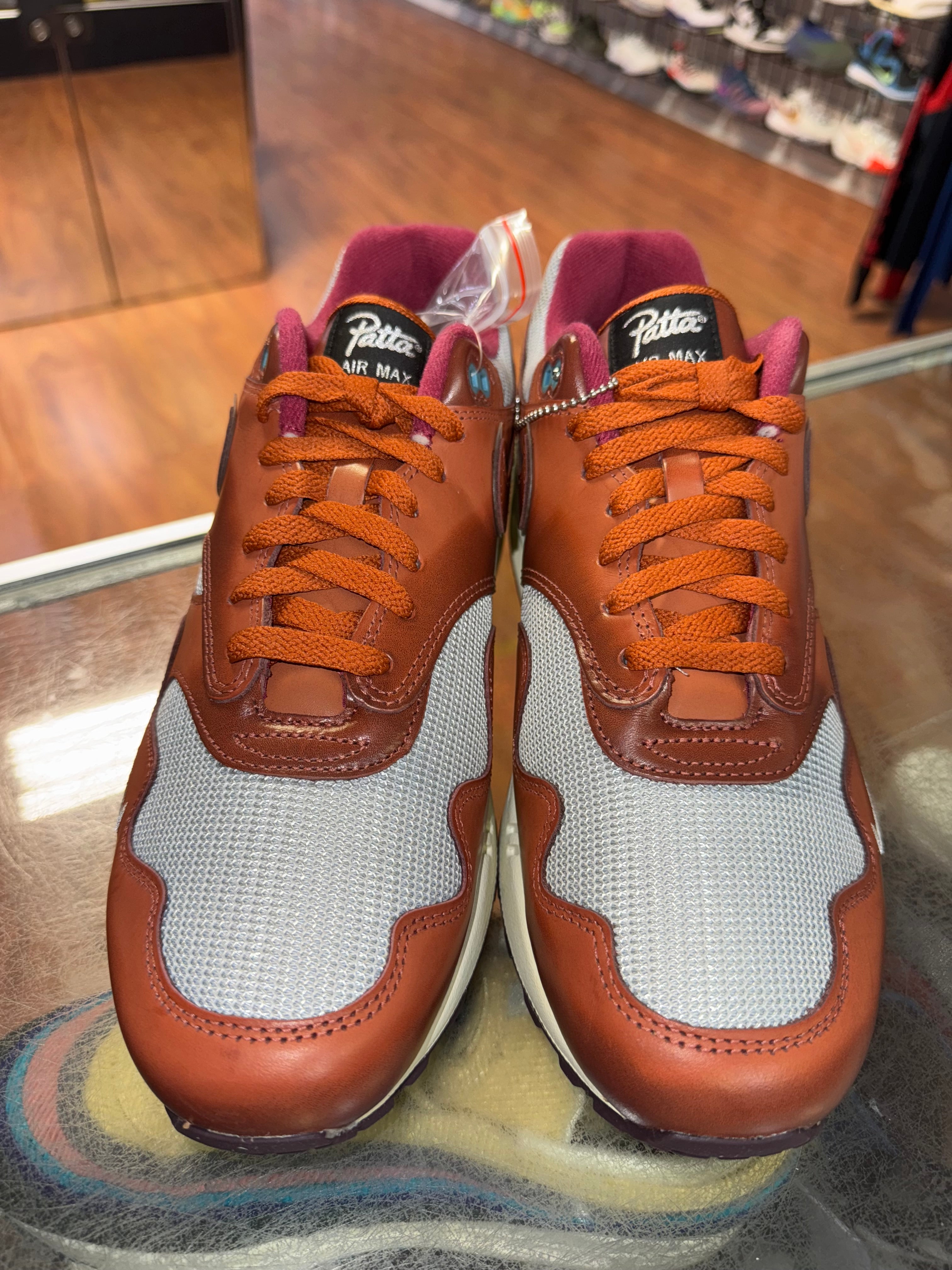 Size 11 Air Max 1 Patta "The Next Wave Dark Russett" Brand New