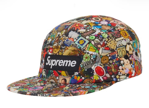 Size OS Supreme Mike Kelly Camp Hat “Black” Brand New