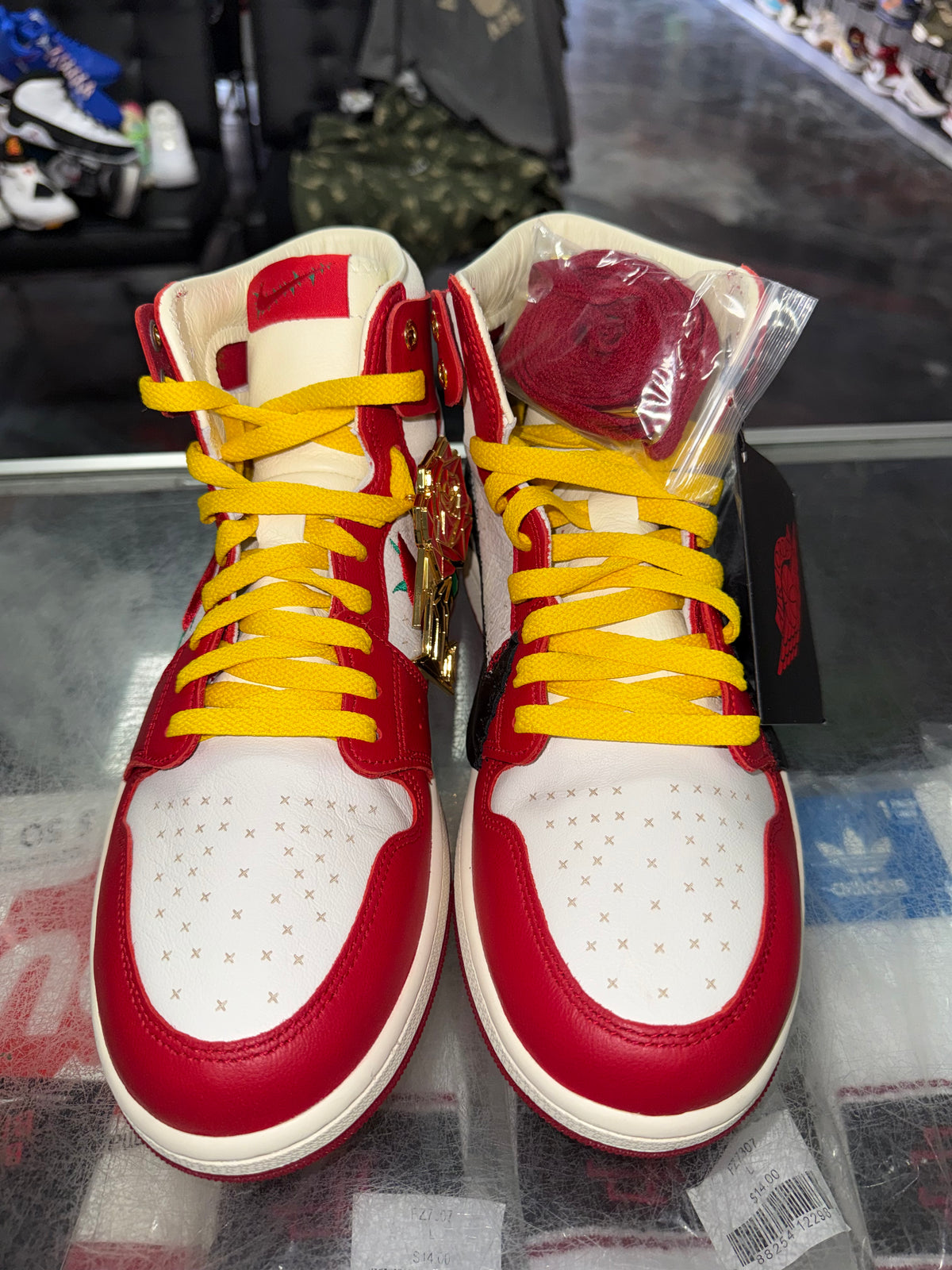 Air Jordan 1 High Zoom Air CMFT 2 Teyana Taylor A Rose From Heaven sneaker, new, size 9 (10.5W) – view 3