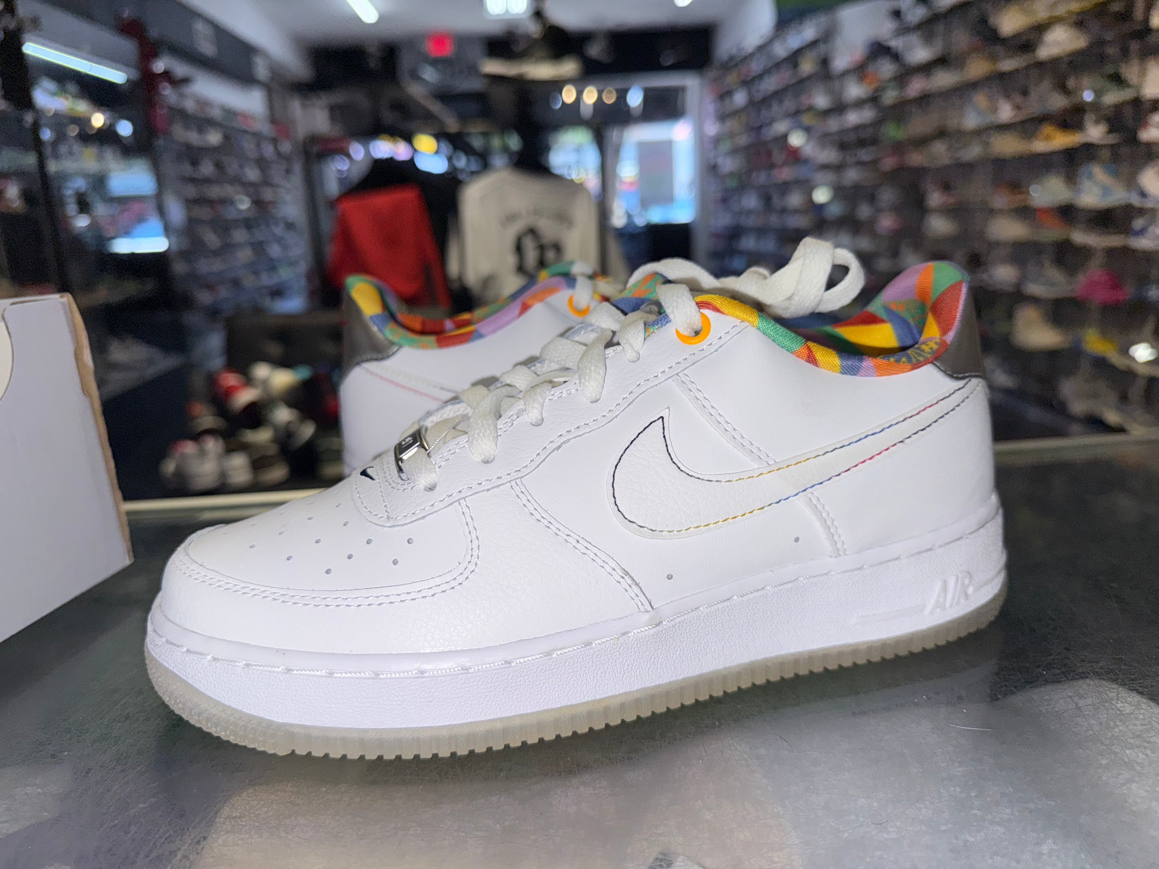 Size 7y Air Force 1 "Playful Print"