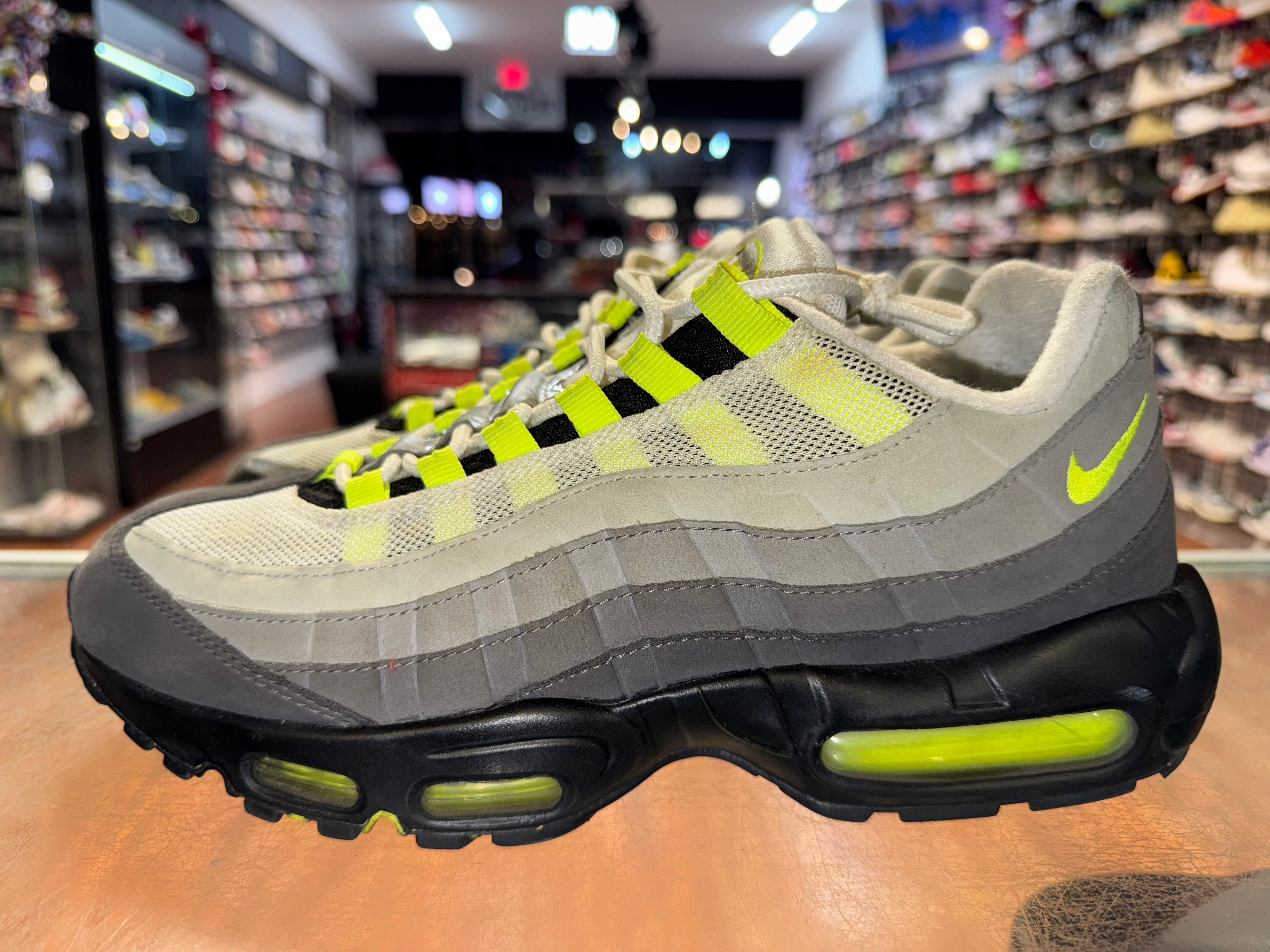 Size 10.5 Air Max 95 OG “Neon” 2015