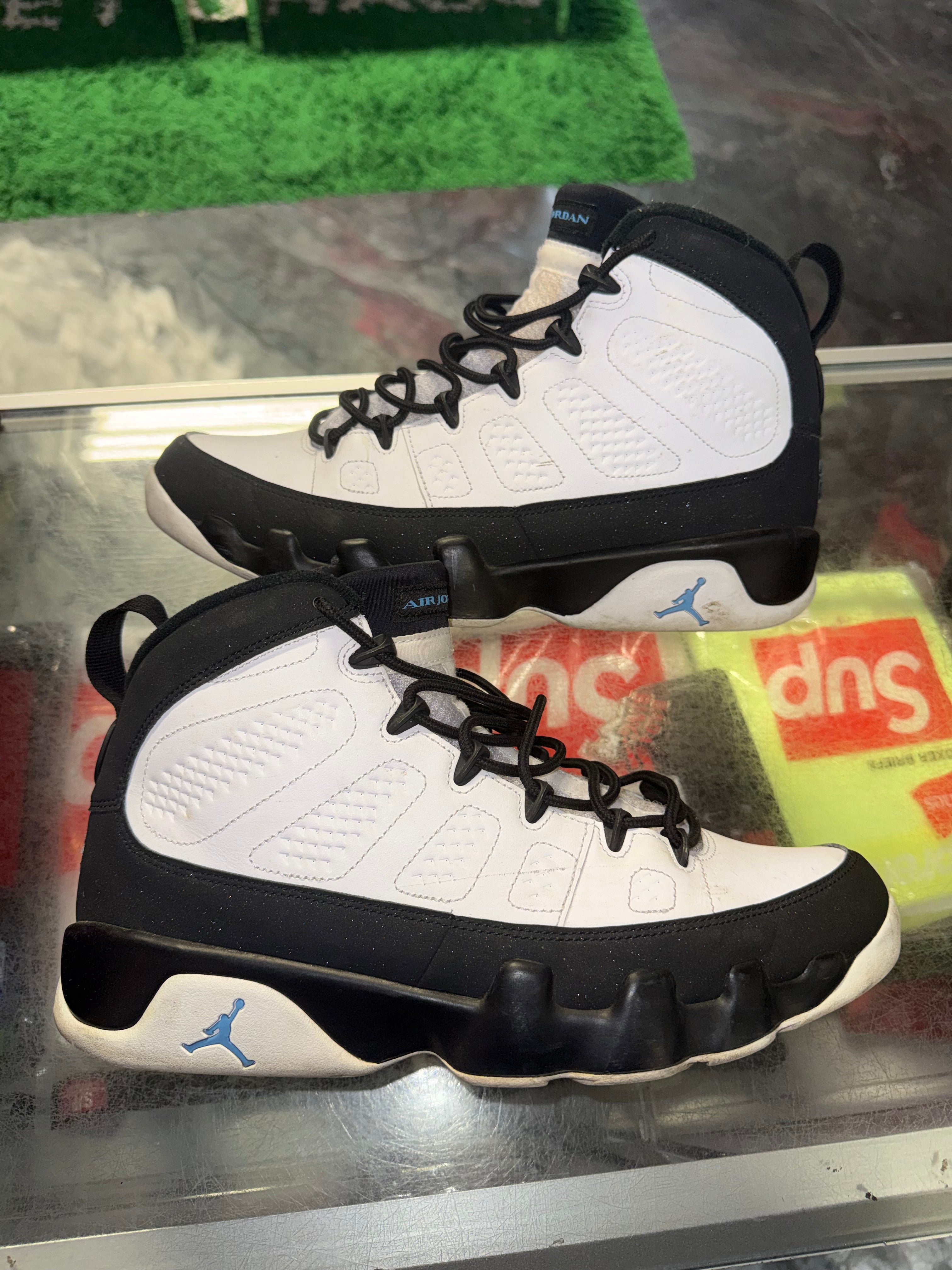Size 11 Air Jordan 9 "University Blue" - R