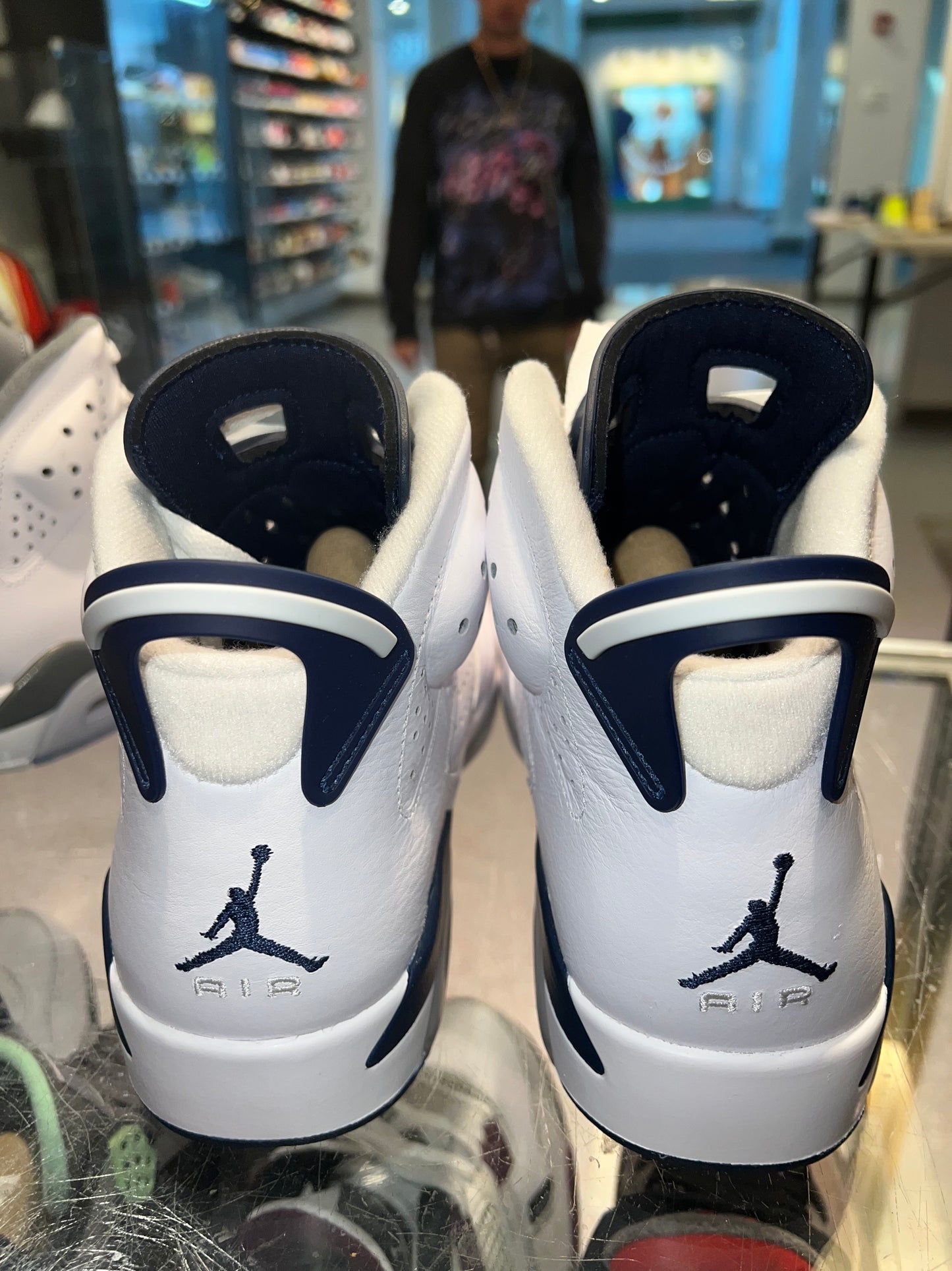 Size 8 Air Jordan 6 “Midnight Navy” Brand New (Mall)