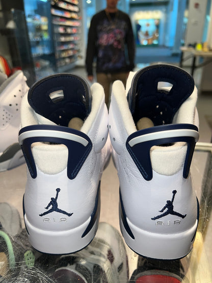 Size 8 Air Jordan 6 “Midnight Navy” Brand New (Mall)