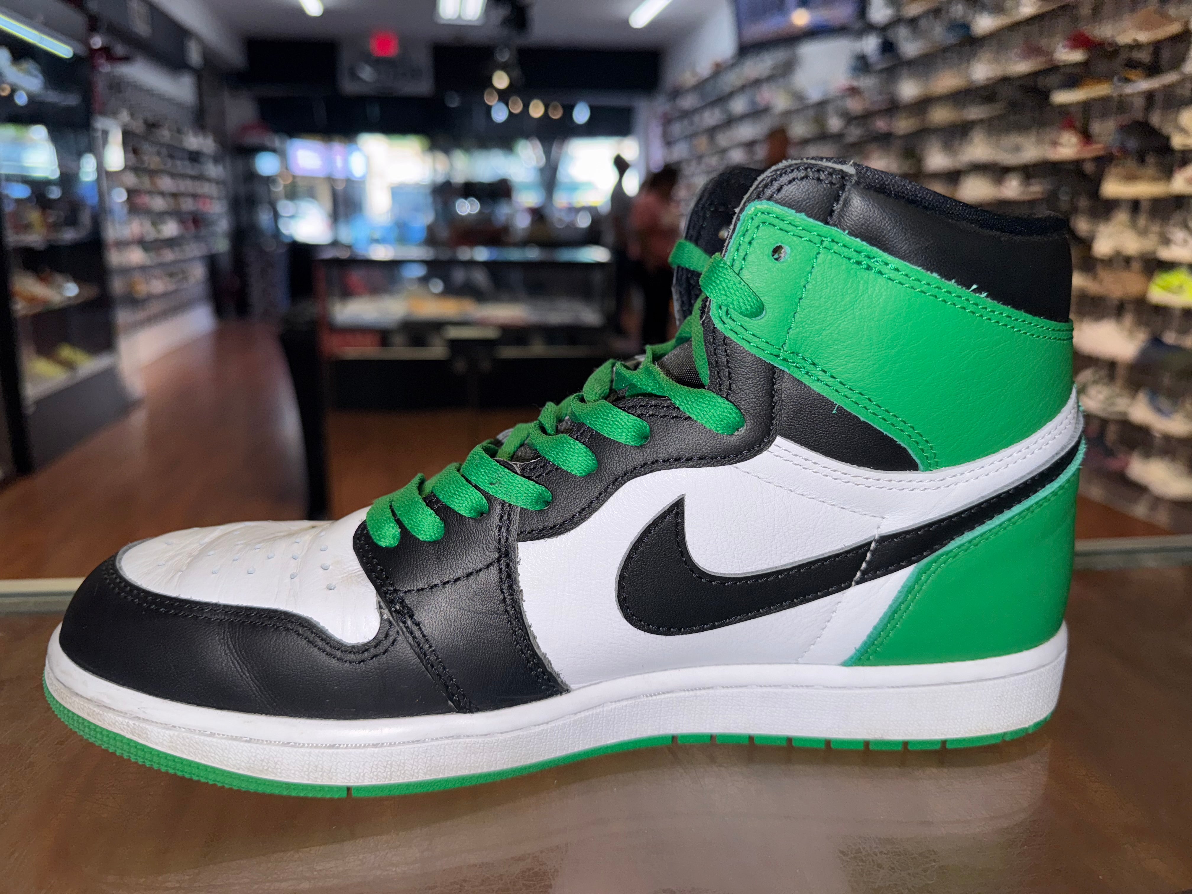 Size 10.5 Air Jordan 1 "Lucky Green"